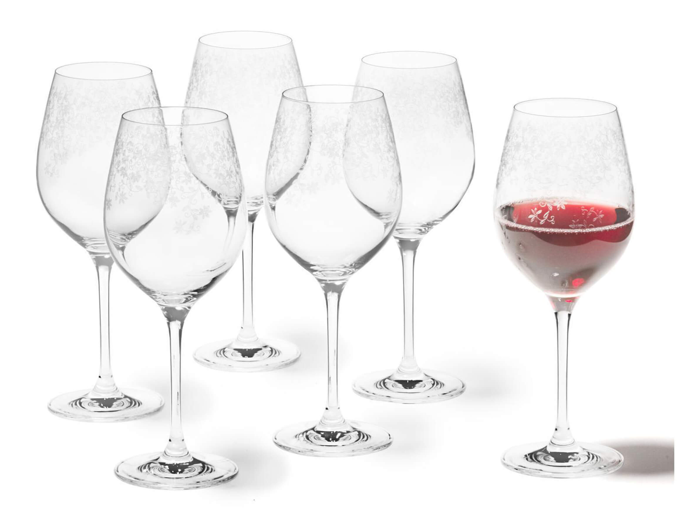 Alltron Rotweinglas Chateau 5.1 Dl, 6 Stück Transparent | Schubiger Möbel
