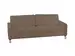 Sofa Interims Basic B: 204 cm Candy / Farbe: Elephant / Material: Leder Basic