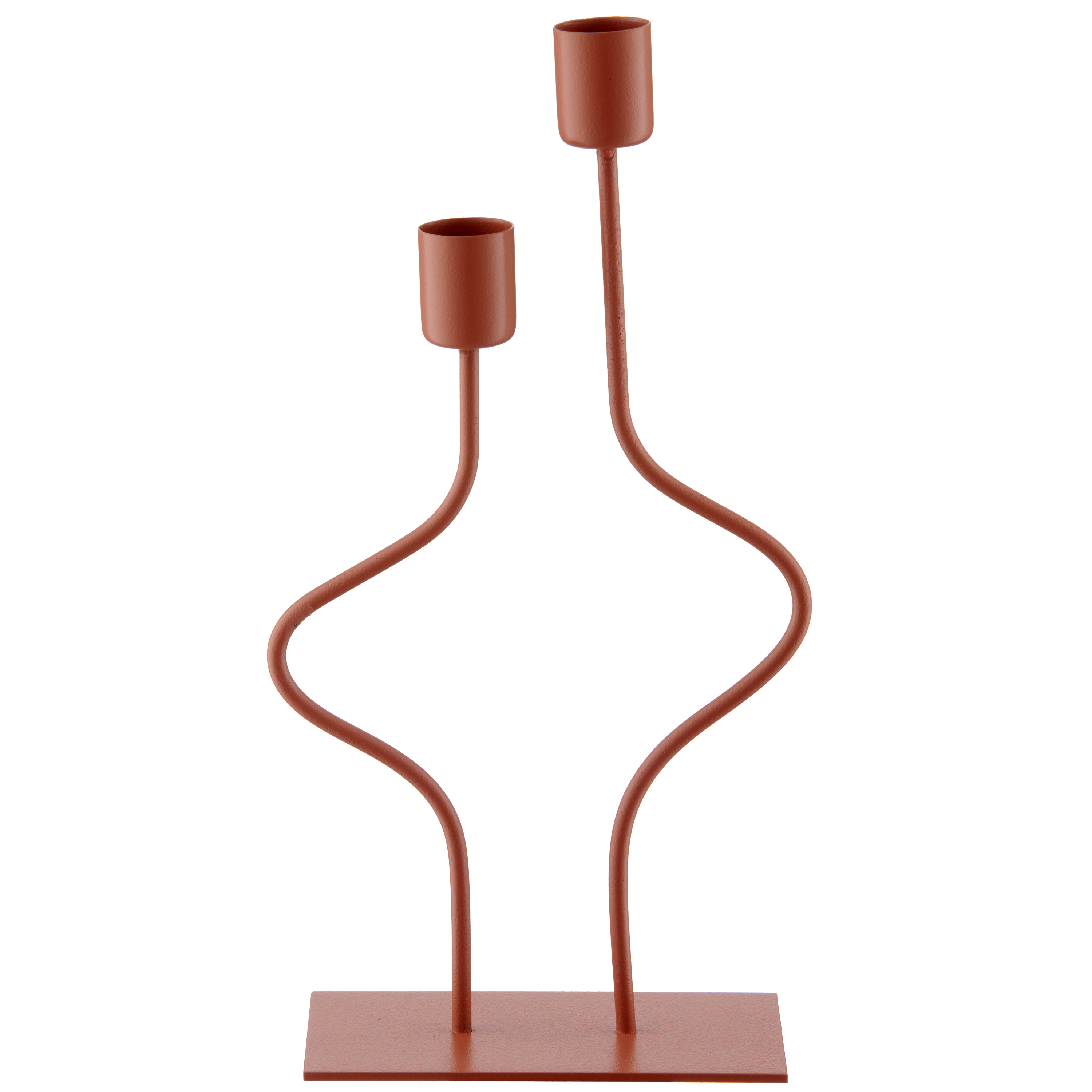 Kerzenständer Swing, Metall, Amber von Roomio