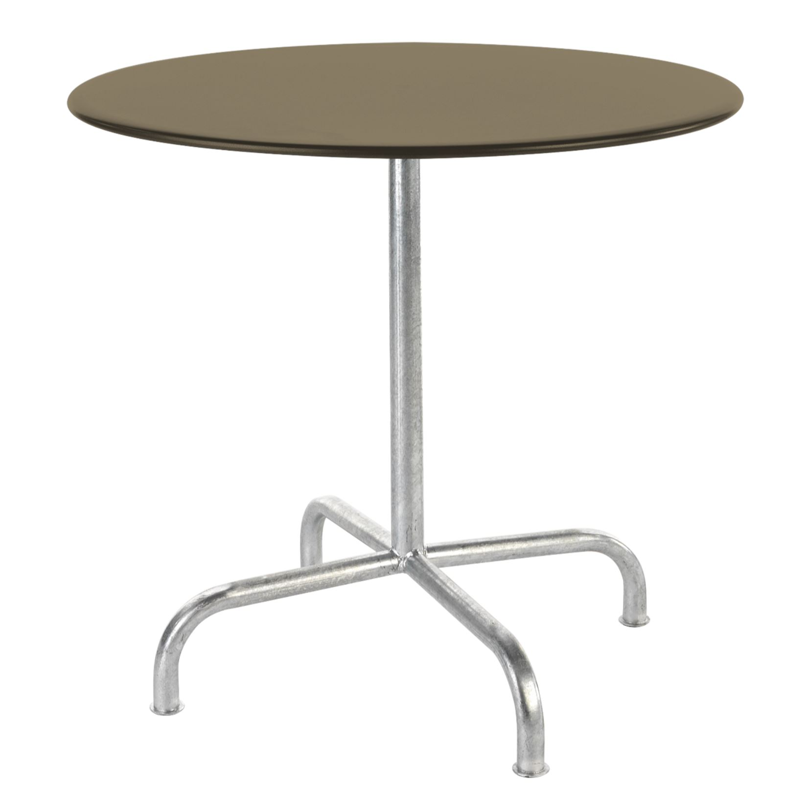 Metall-Tisch Rigi Rund Schaffner / Farbe: Champagner