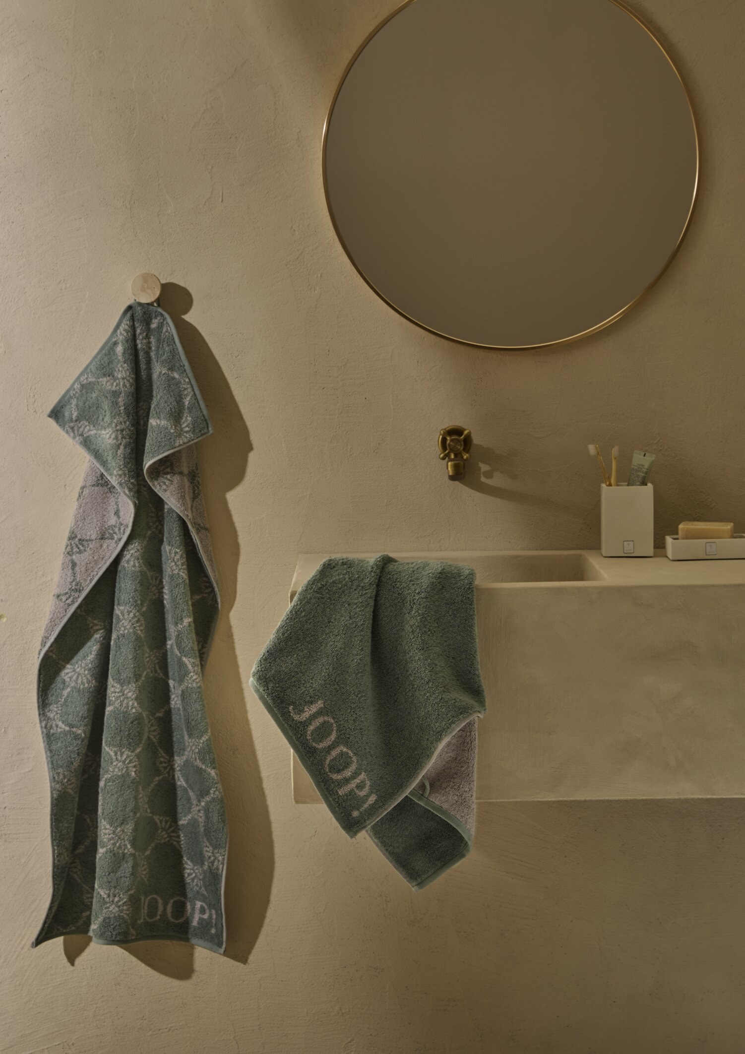 Duschtuch Classic, Pinie, 80 x 150 cm von Joop