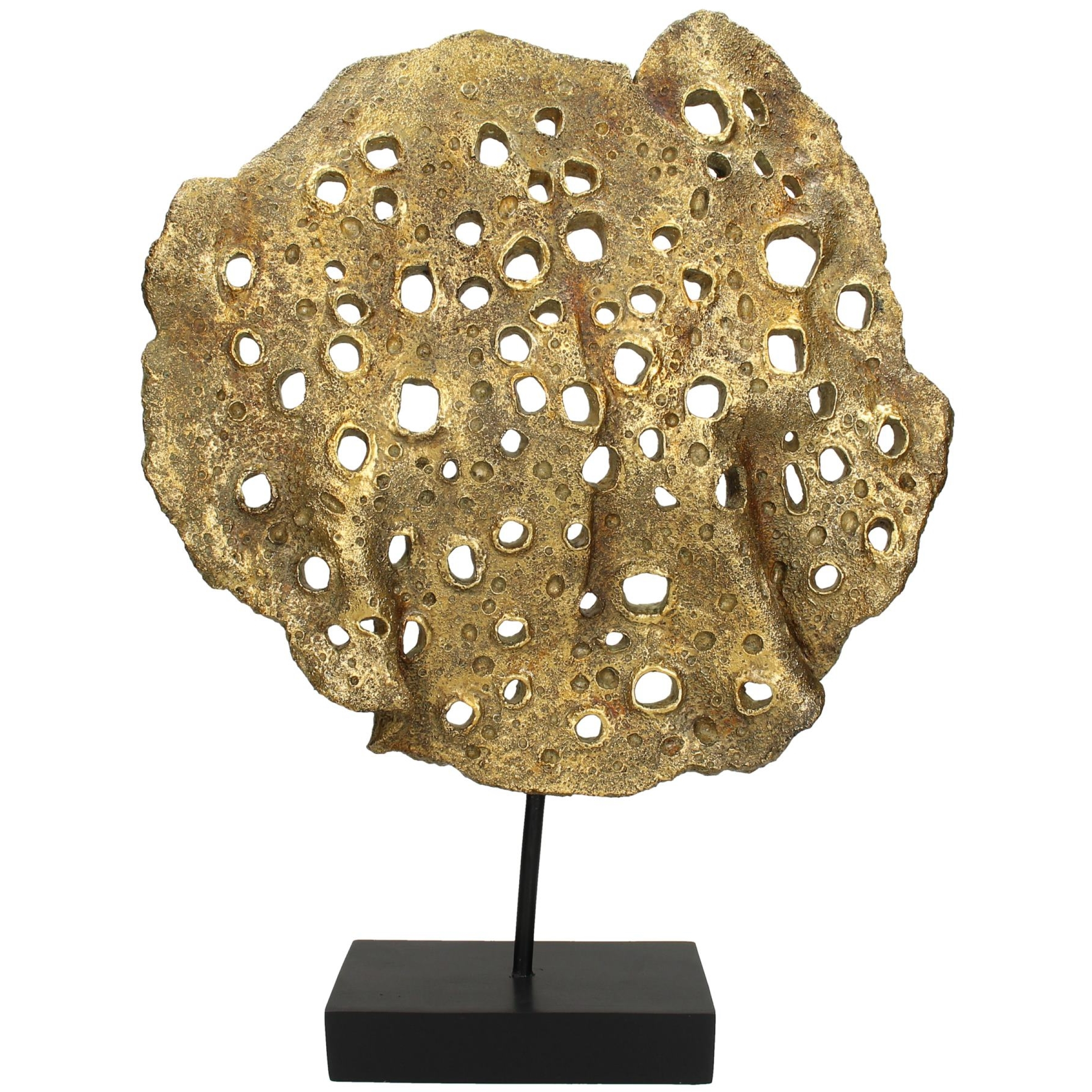 Objekt Coral, Gold H: 42 cm Kersten