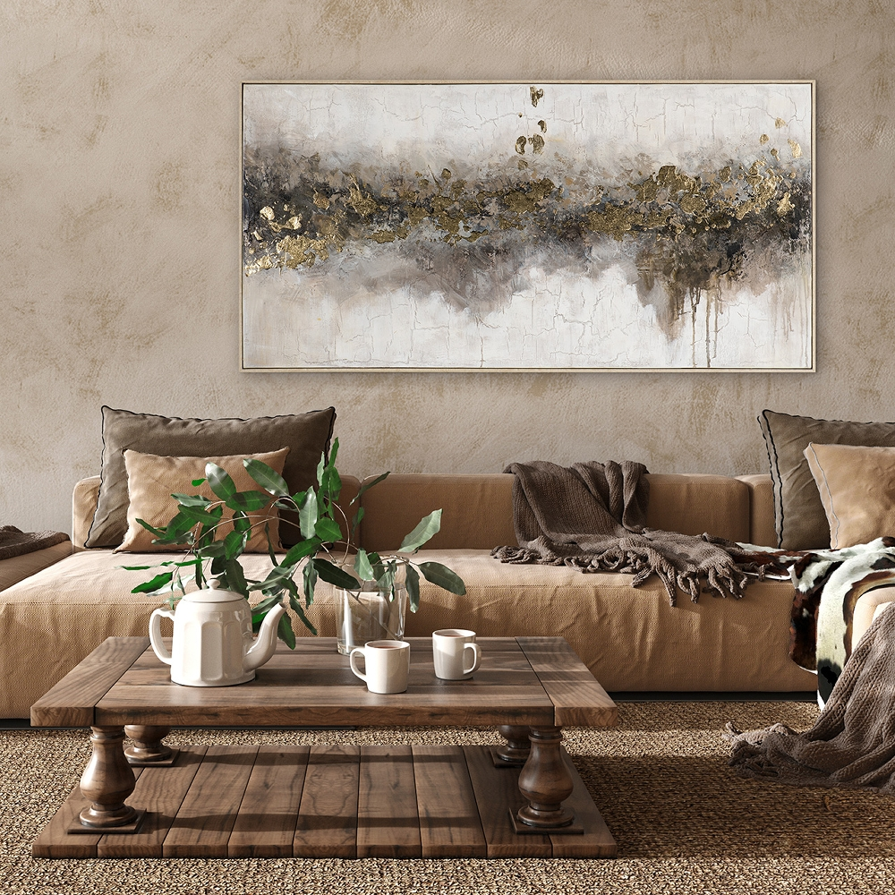 Bild Golden Horizon image LAND / Grösse: 140 x 70 cm