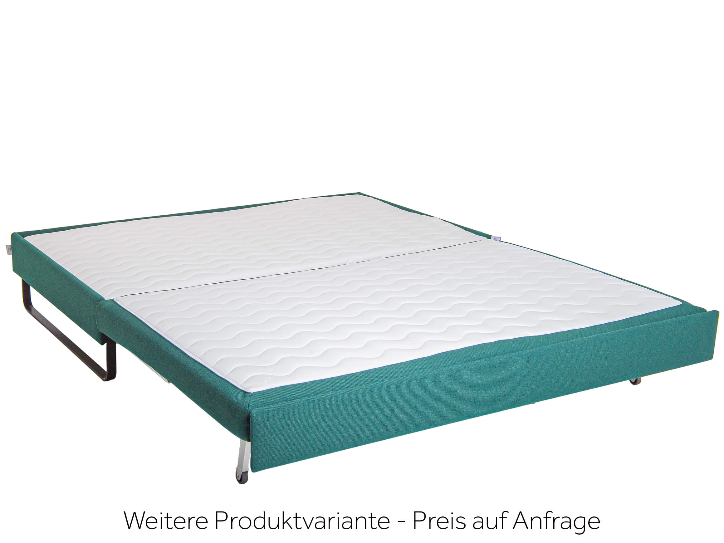 Bettsofa Bed For Living Swiss Plus / Farbe: Grün Lime Schwarz