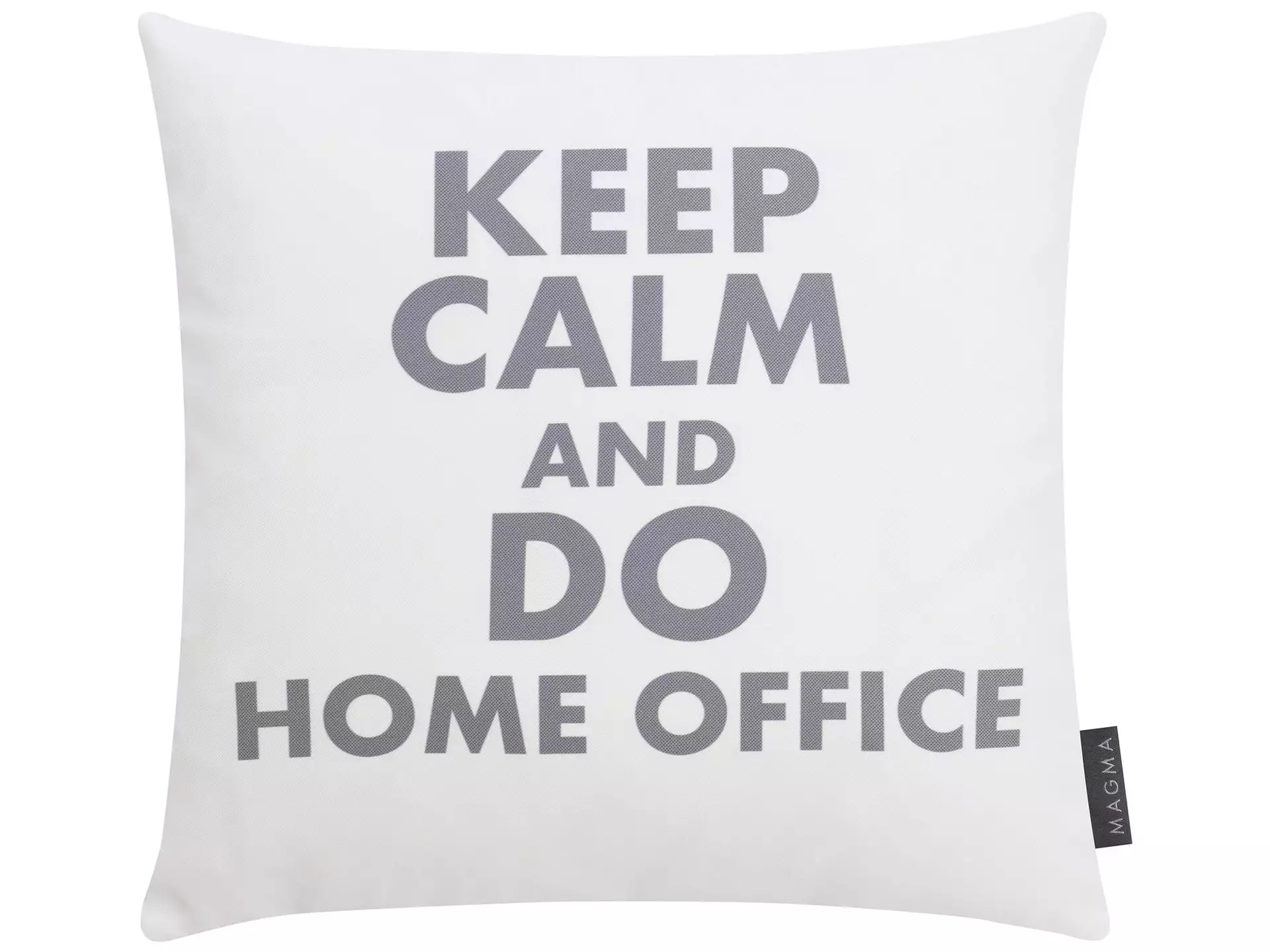 Kissen Home Office Keep Calm 40x40 cm Magma