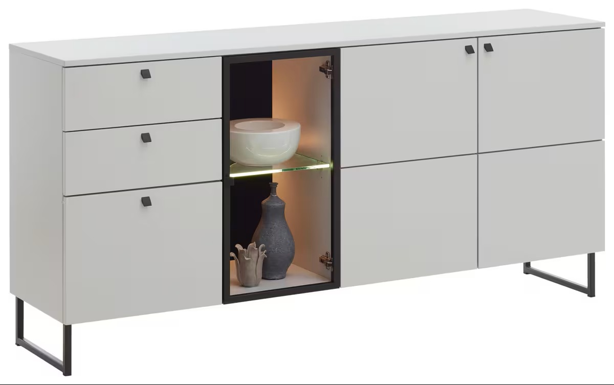 Sideboard Lamont Niehoff / Farbe: Grau Schwarz