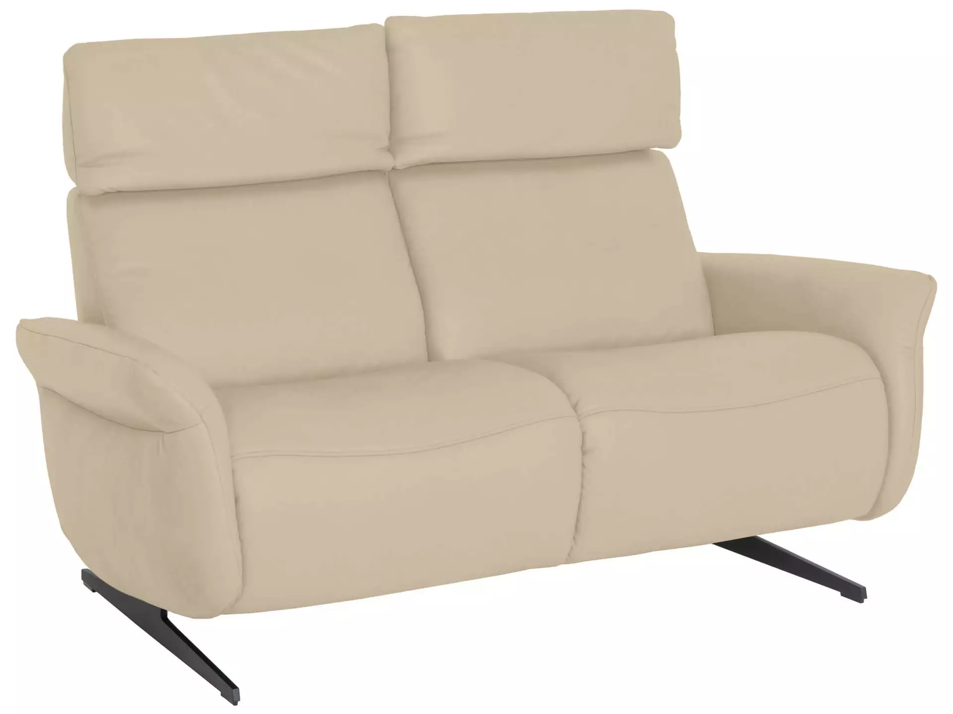 Sofa Patricia Basic B: 149 cm Himolla / Farbe: Marmor / Material: Leder Basic