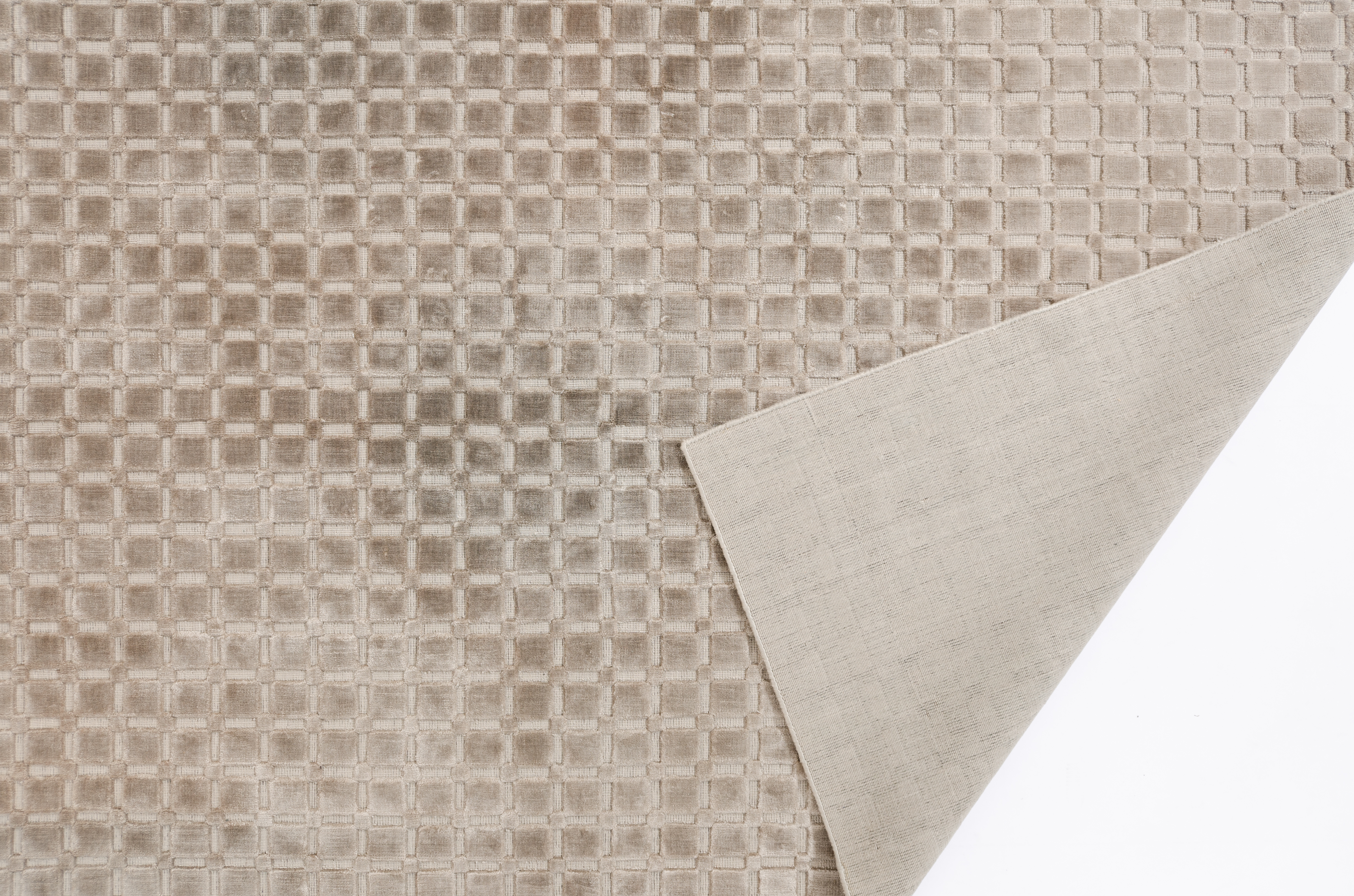 Webteppich Indien Elegance 3215 Negra / Farbe: Beige