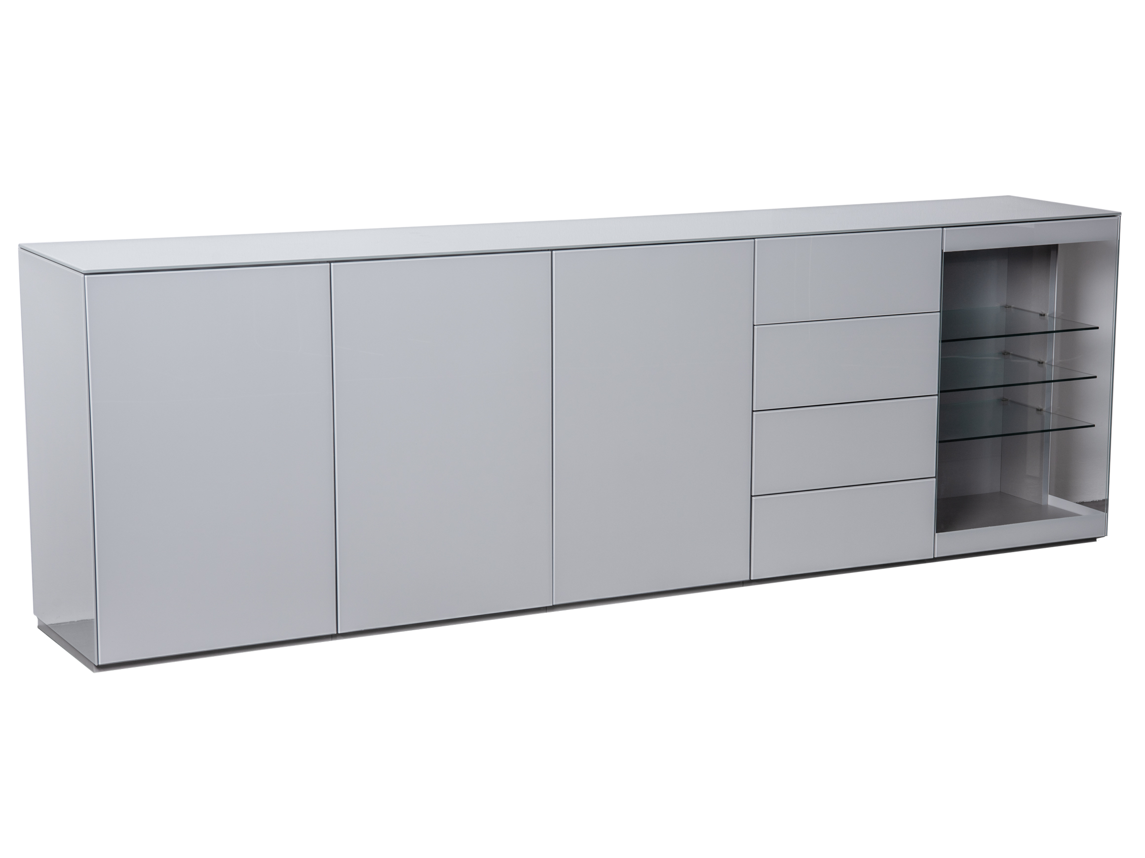 Sideboard Sonorous Elements Novis / Farbe: Hellgrau