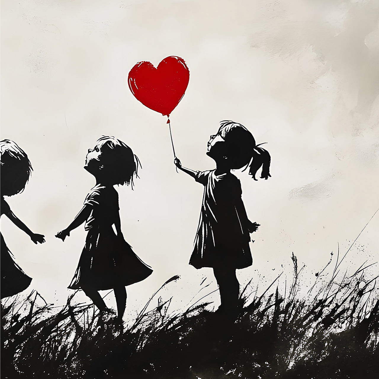 Canvas-Love Balloons-image LAND