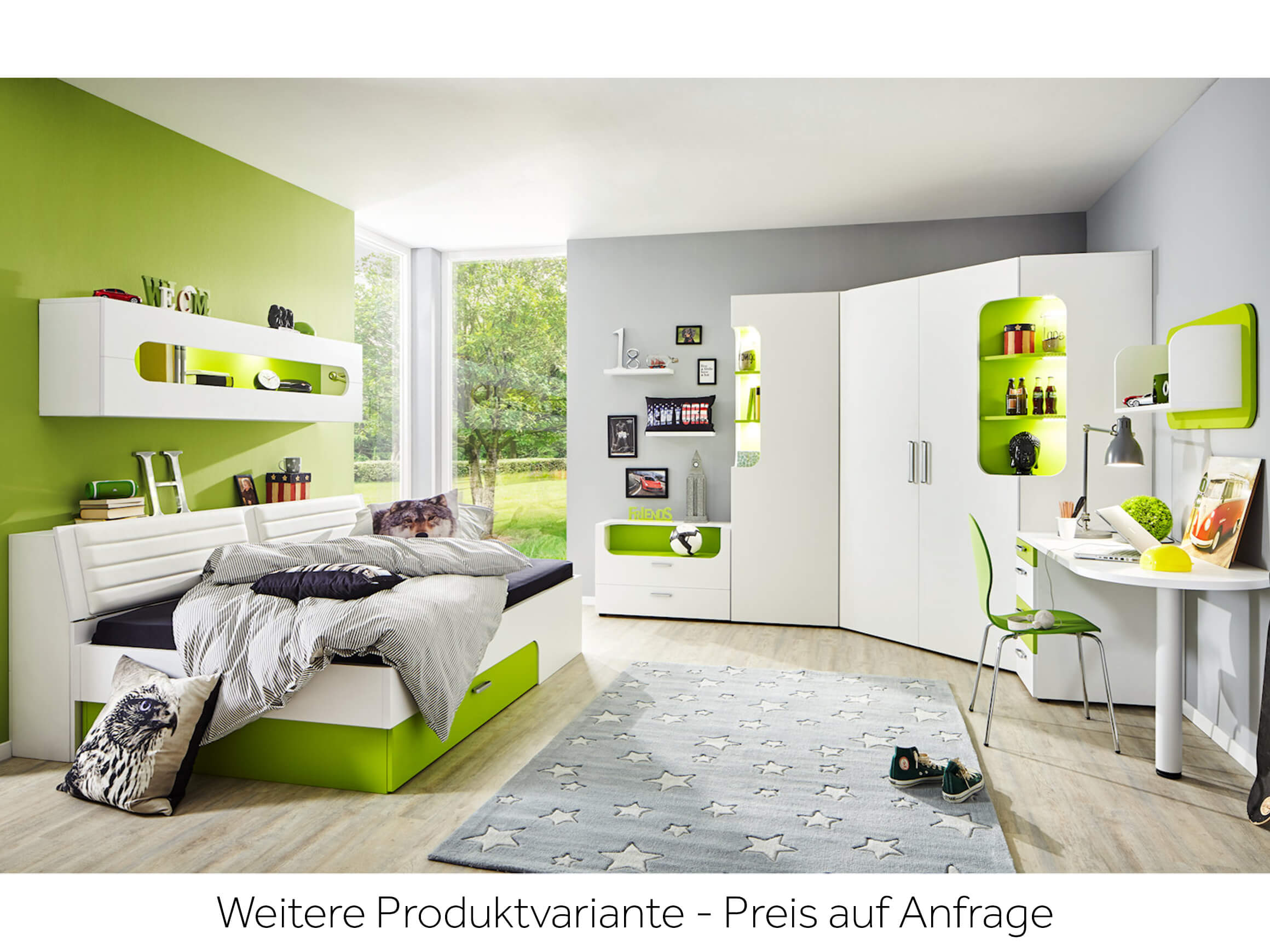 Eck-Kleiderschrank Mega Rudolf