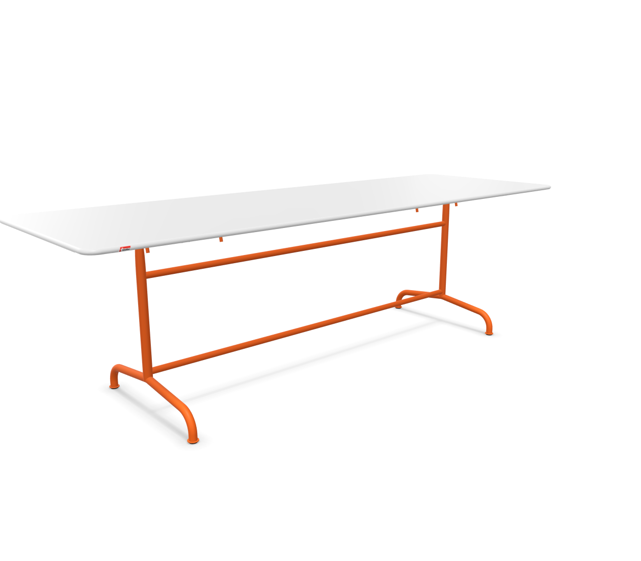 Schaffner Metall-Tisch Rigi Weiss | Schubiger Möbel