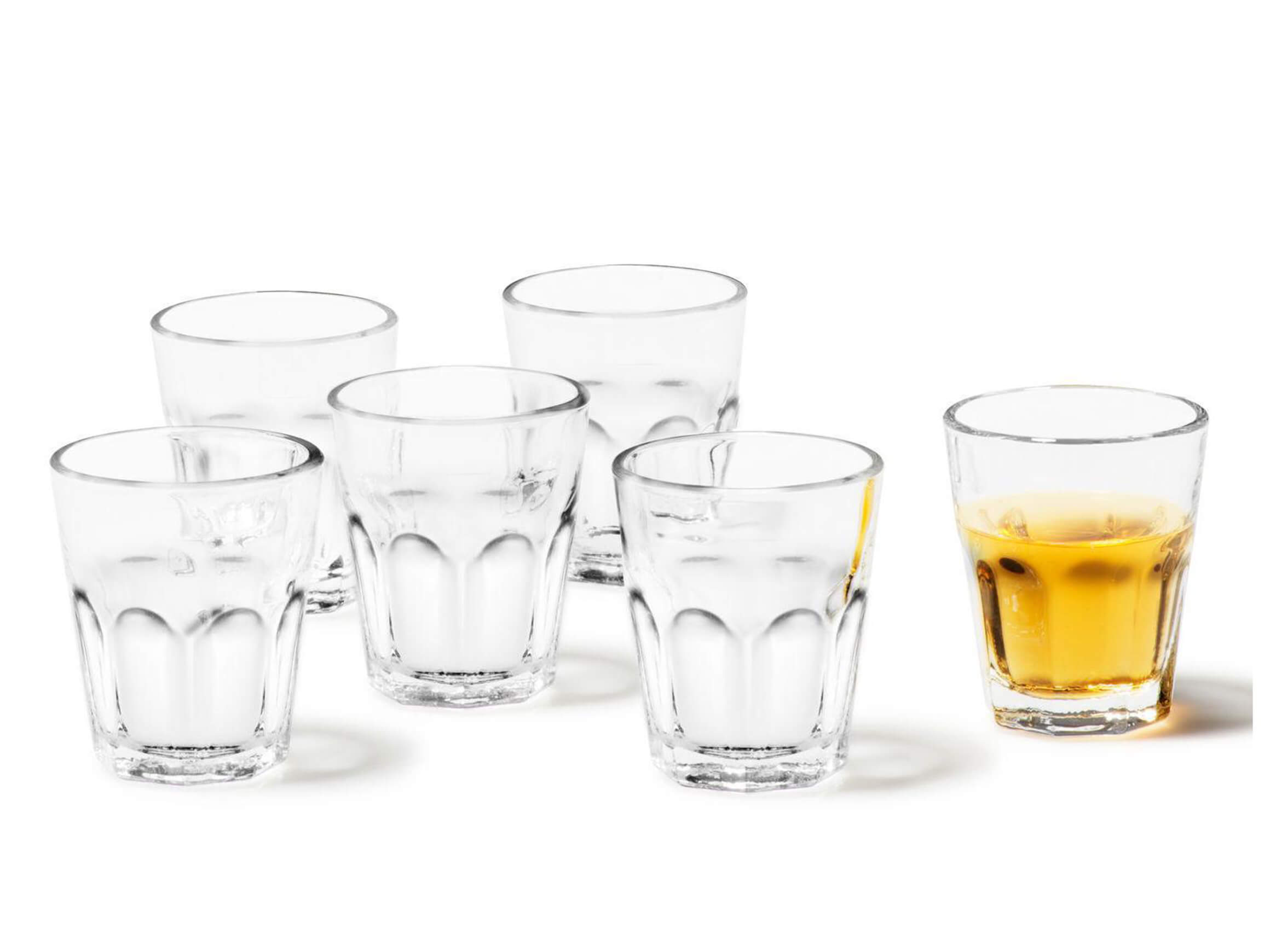 Leonardo Schnapsglas Stamper, Rock 50 Ml, 6 Stück
