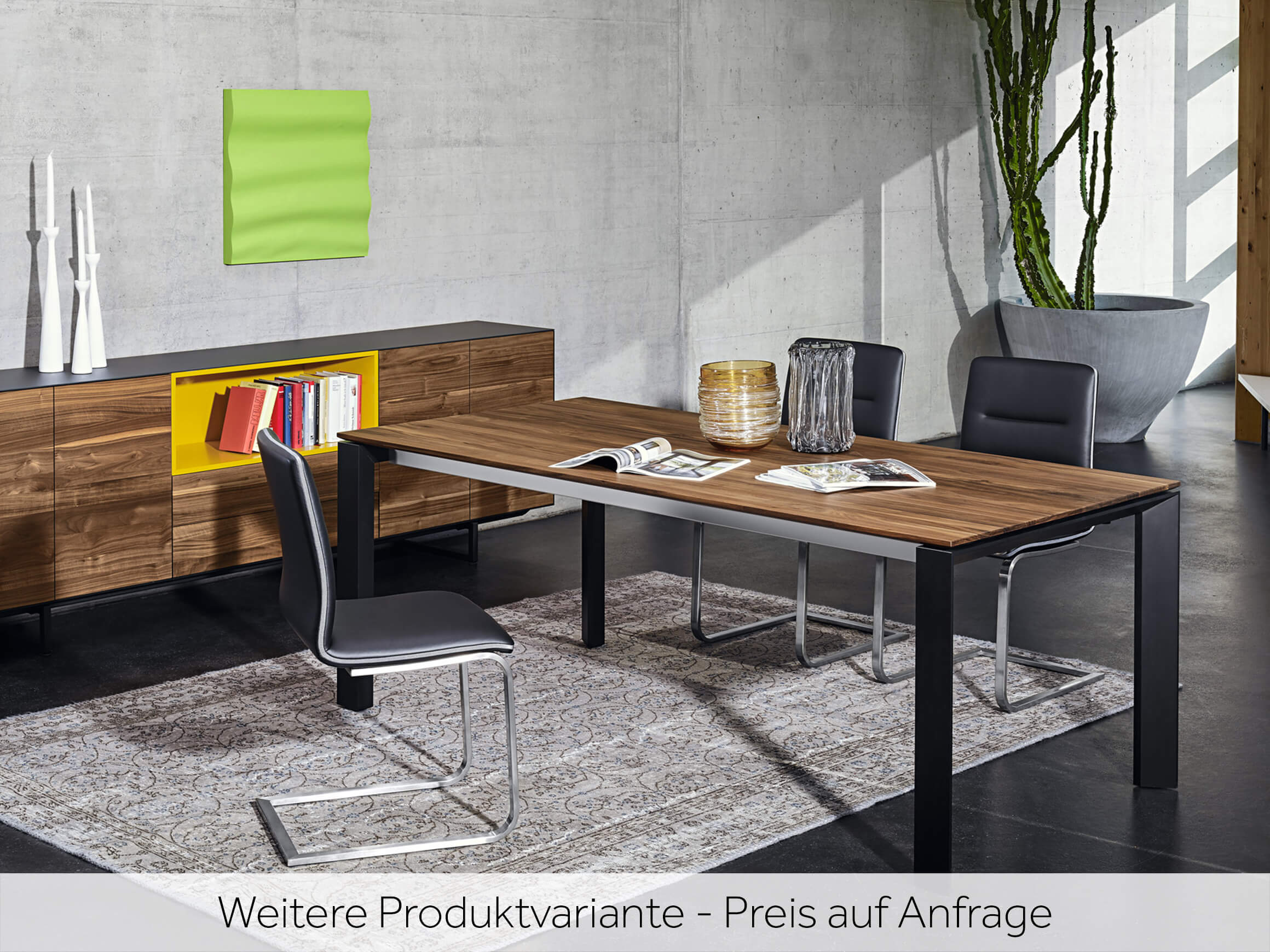 Esstisch Delta Seetal / Tischblattmass (BxT) :200 x 95 cm
