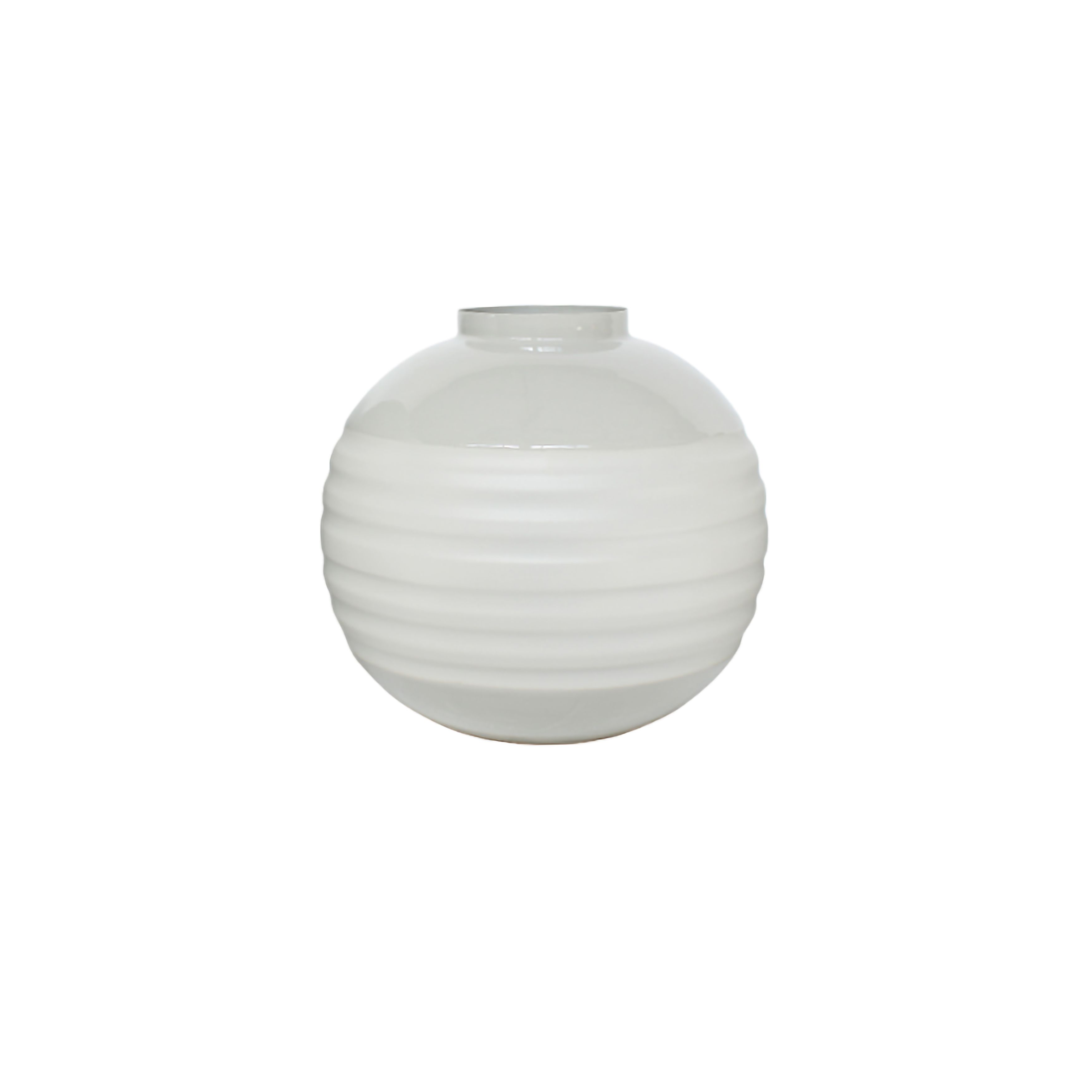 Decofinder Vase Grecia, Hellgrau  | Schubiger Möbel