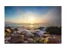 Digitaldruck auf Glas Sonnenuntergang am Steinigen Meer image LAND