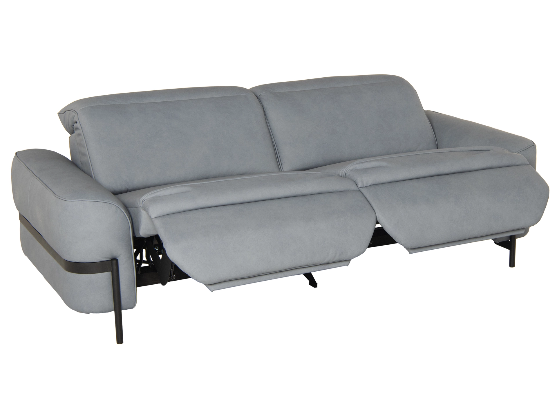 Sofa 8181 B: 214 cm Himolla / Farbe: Grau