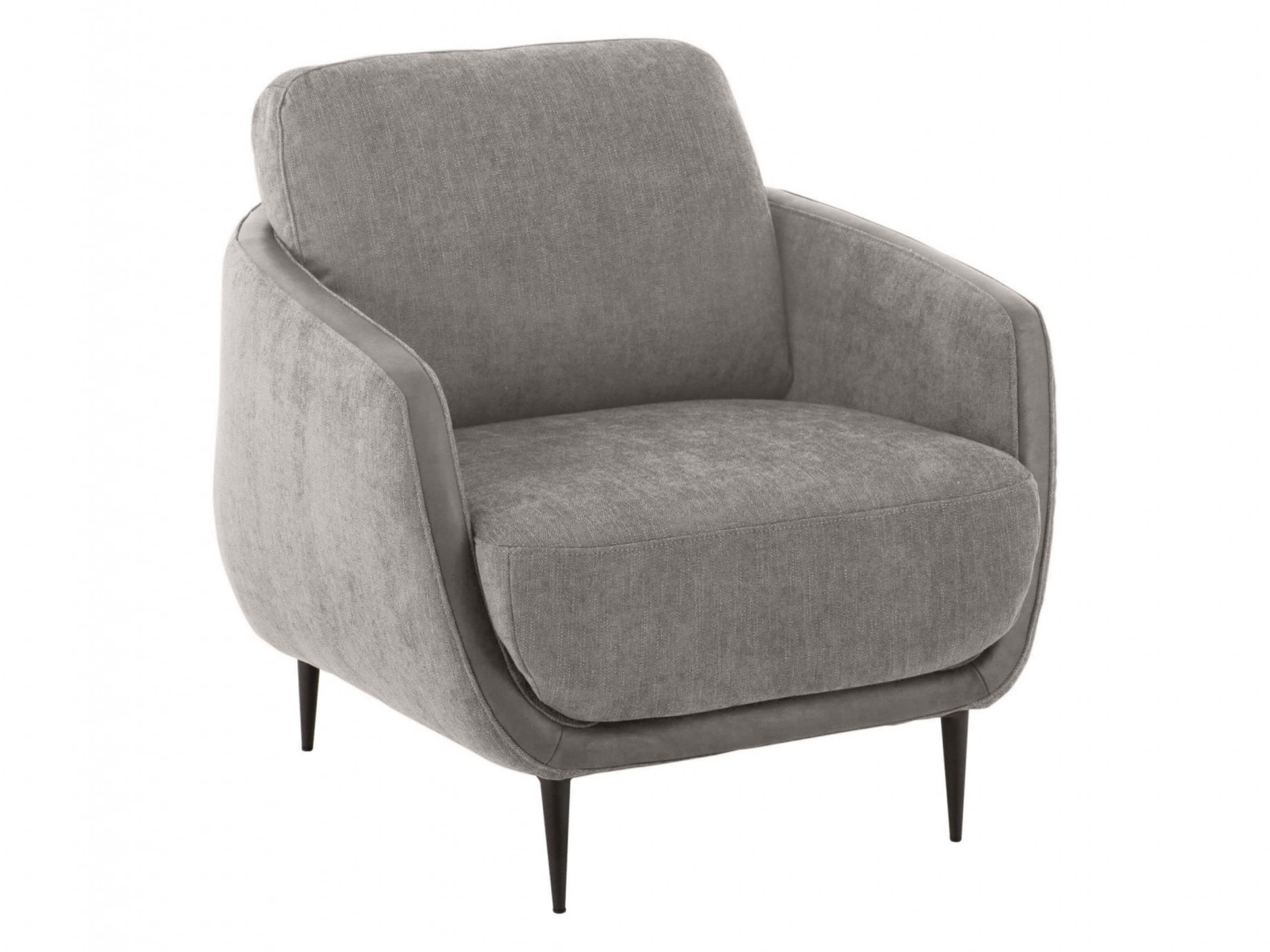 Sessel Lima Basic Candy / Farbe: Stone / Material: Stoff Basic