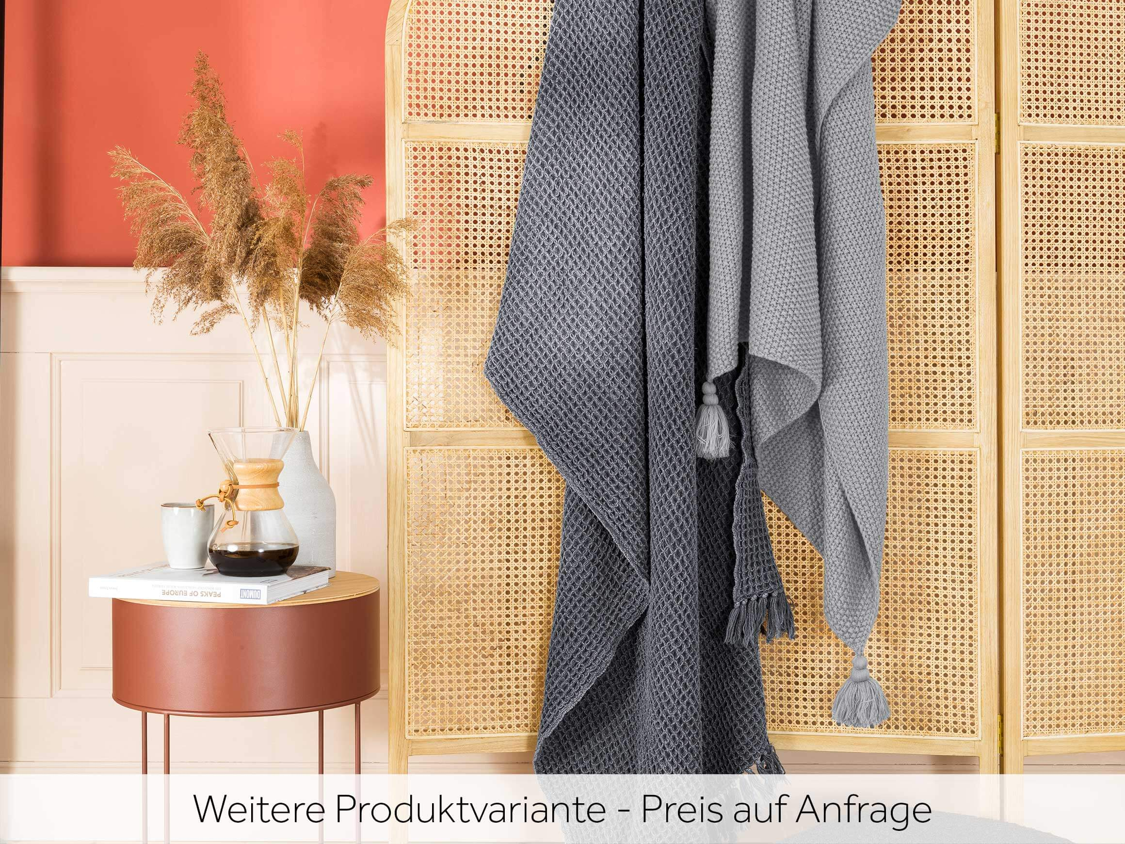 Plaid Waffle Taupe B: 130 cm Magma