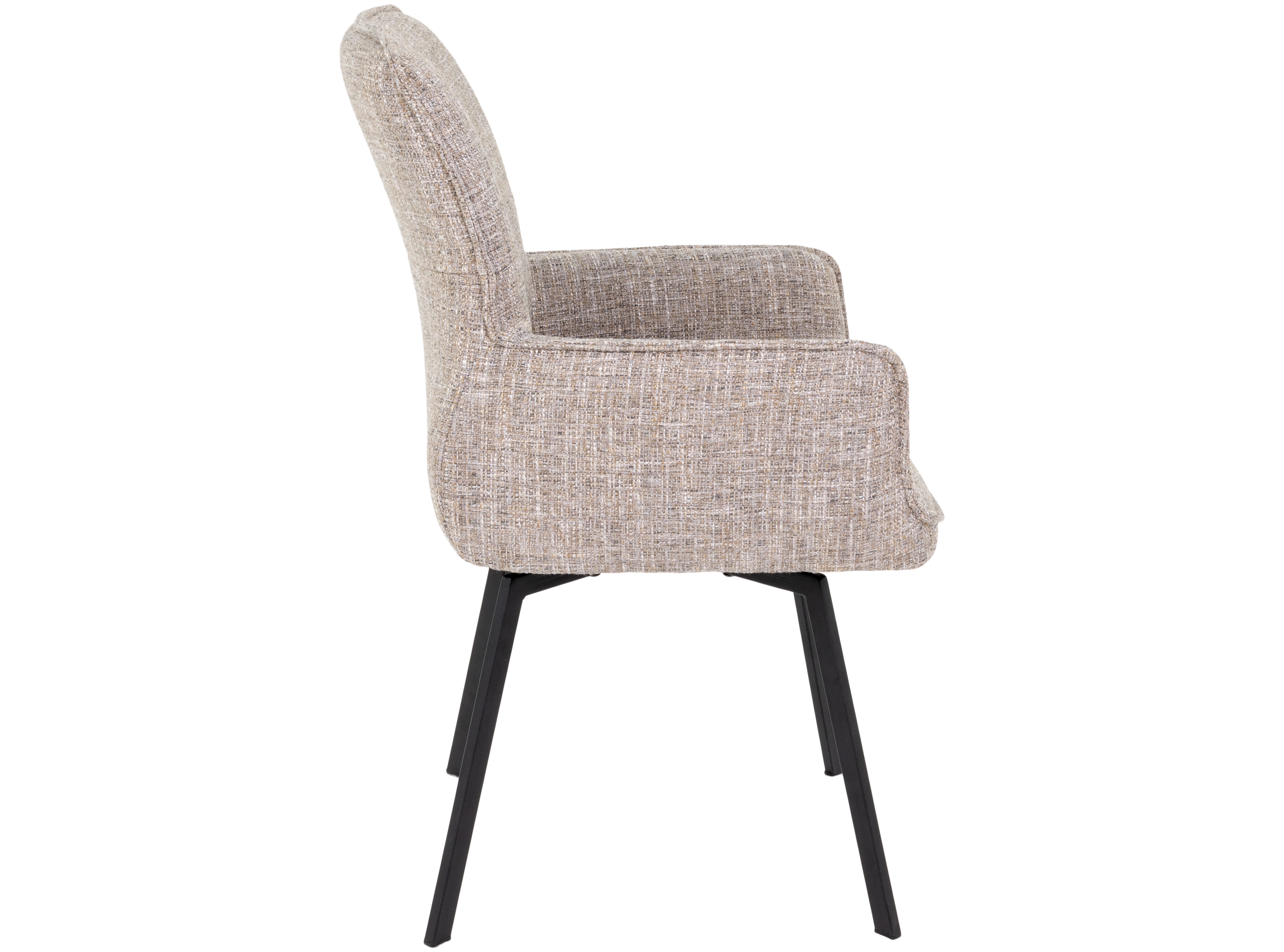 Armlehnstuhl Basil Knudsen / Farbe: Beige