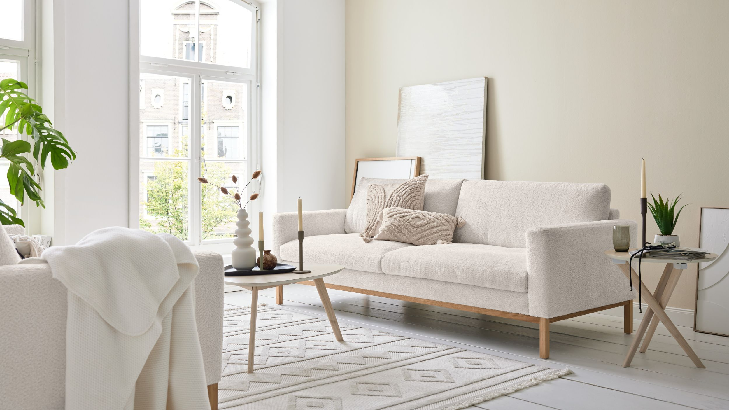 Sofa 4105 B: 208 cm No. 4105 Candy