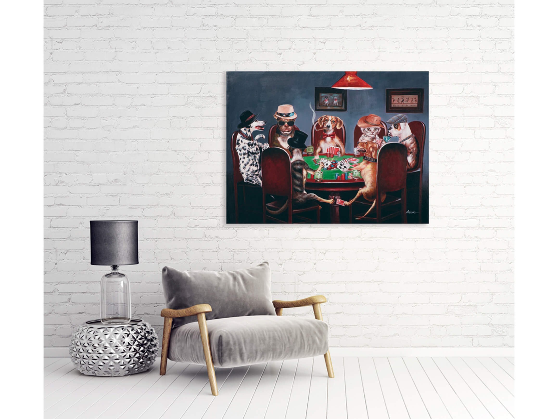 Bild Skatrunde mit Hunden image LAND