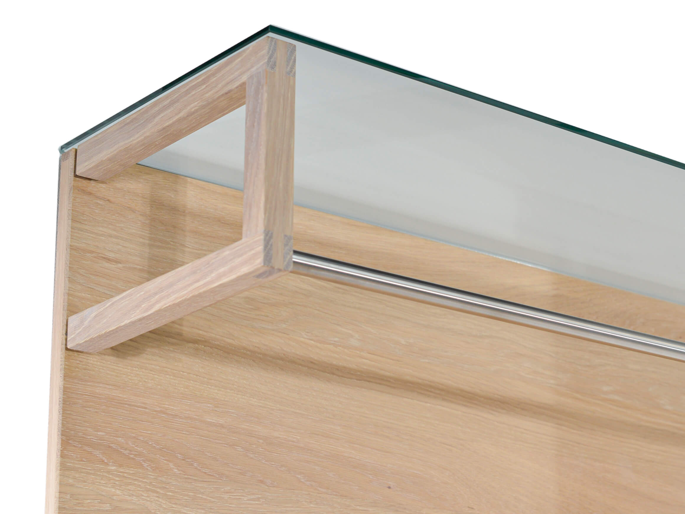 Wandpaneel Cubus Team 7 / Farbe: Eiche Chrom