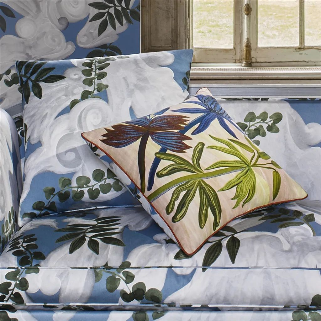 Kissen Guatiza - Peche Designers Guild / Farbe: Mehrfarbig von Christian Lacroix