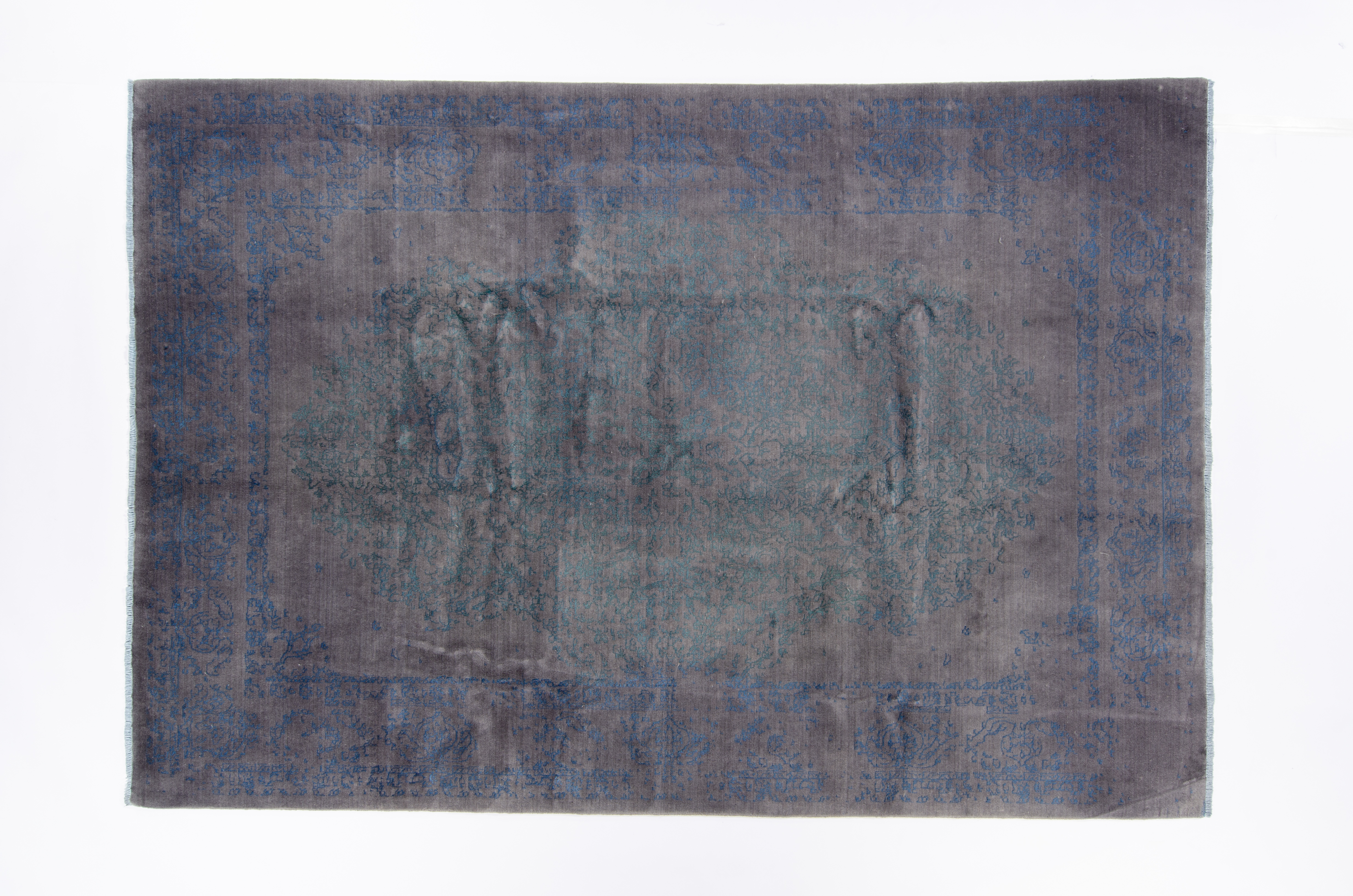 Moderner Teppich Vintage Homa Negra/ Farbe: Creme / Masse (BxT) :201x294 cm