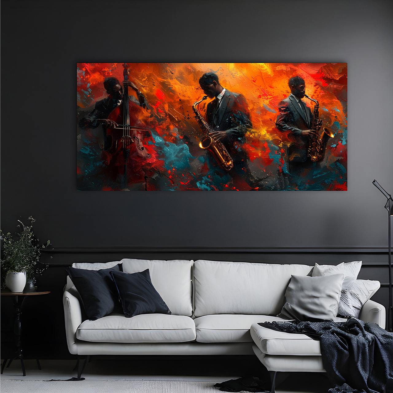 Acrylglasbild-Furious Jazz-image LAND