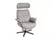 Relaxer Curacao Eiche Dunkel Basic Polipol / Farbe: Silver / Material: Stoff Basic
