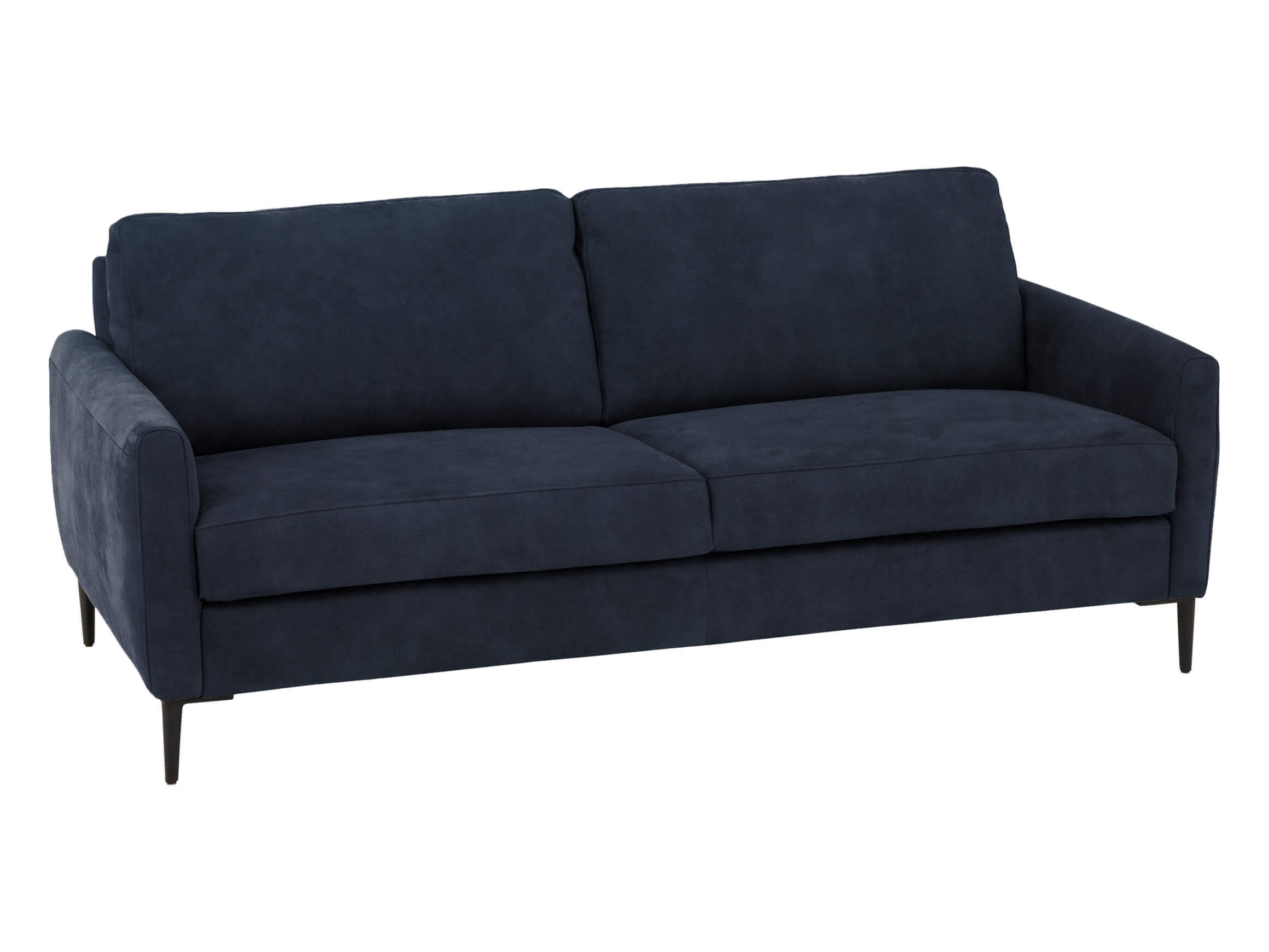 Sofa Antonio Basic B: 176 cm Schillig Willi / Farbe: Blau / Material: Leder Basic