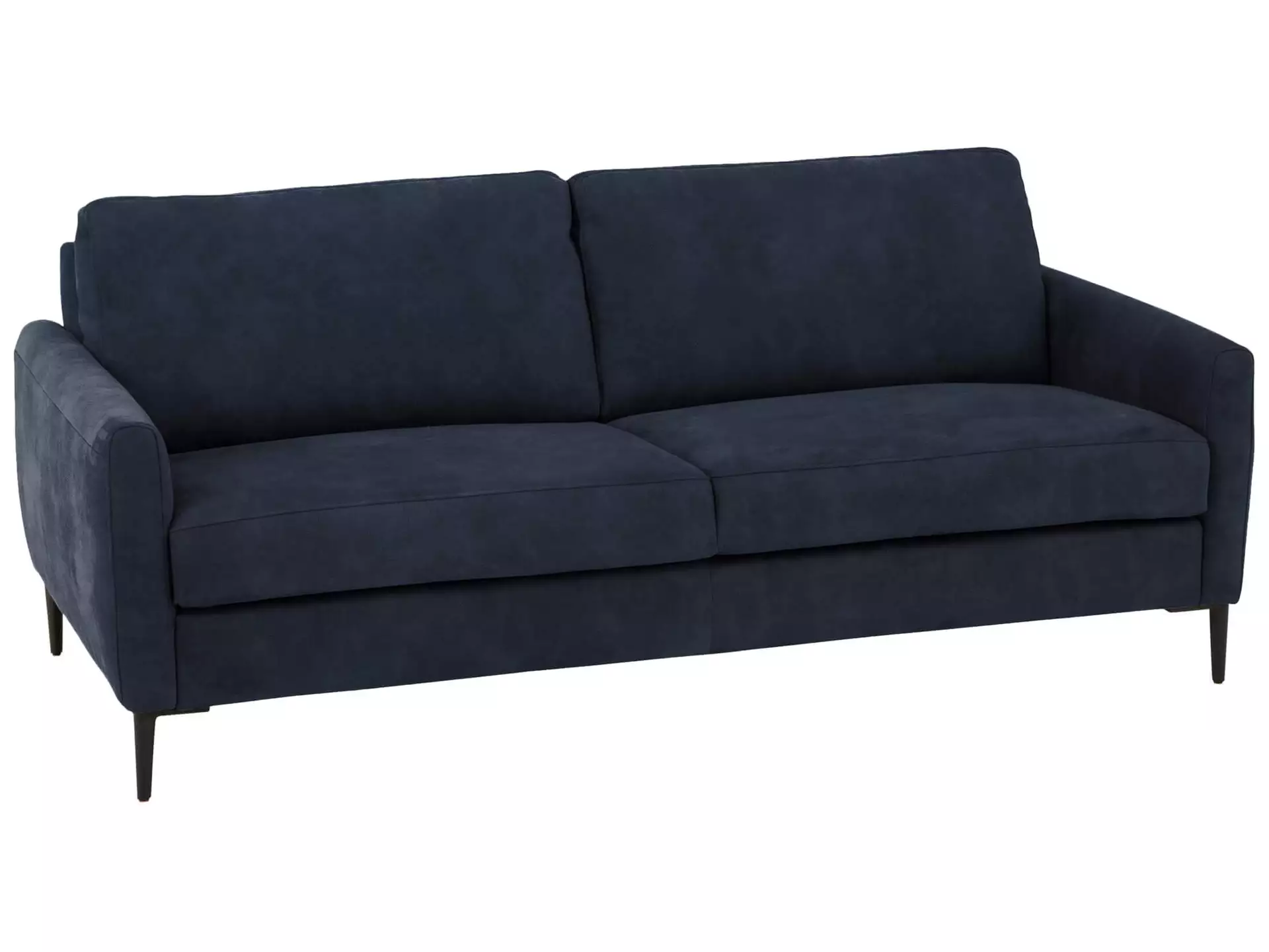 Sofa Antonio Basic B: 176 cm Schillig Willi / Farbe: Blau / Material: Leder Basic