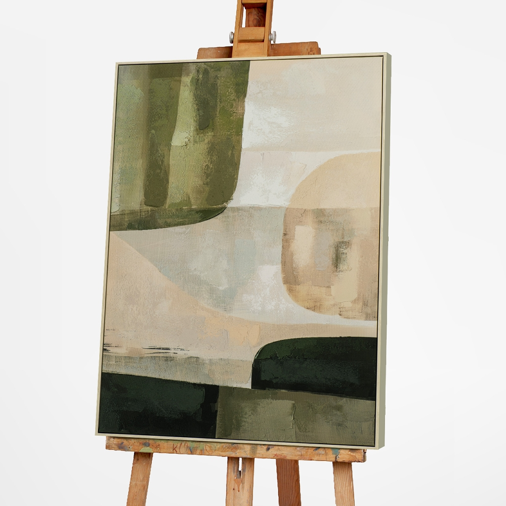 Bild mit Rahmen Green Nature 2 image LAND