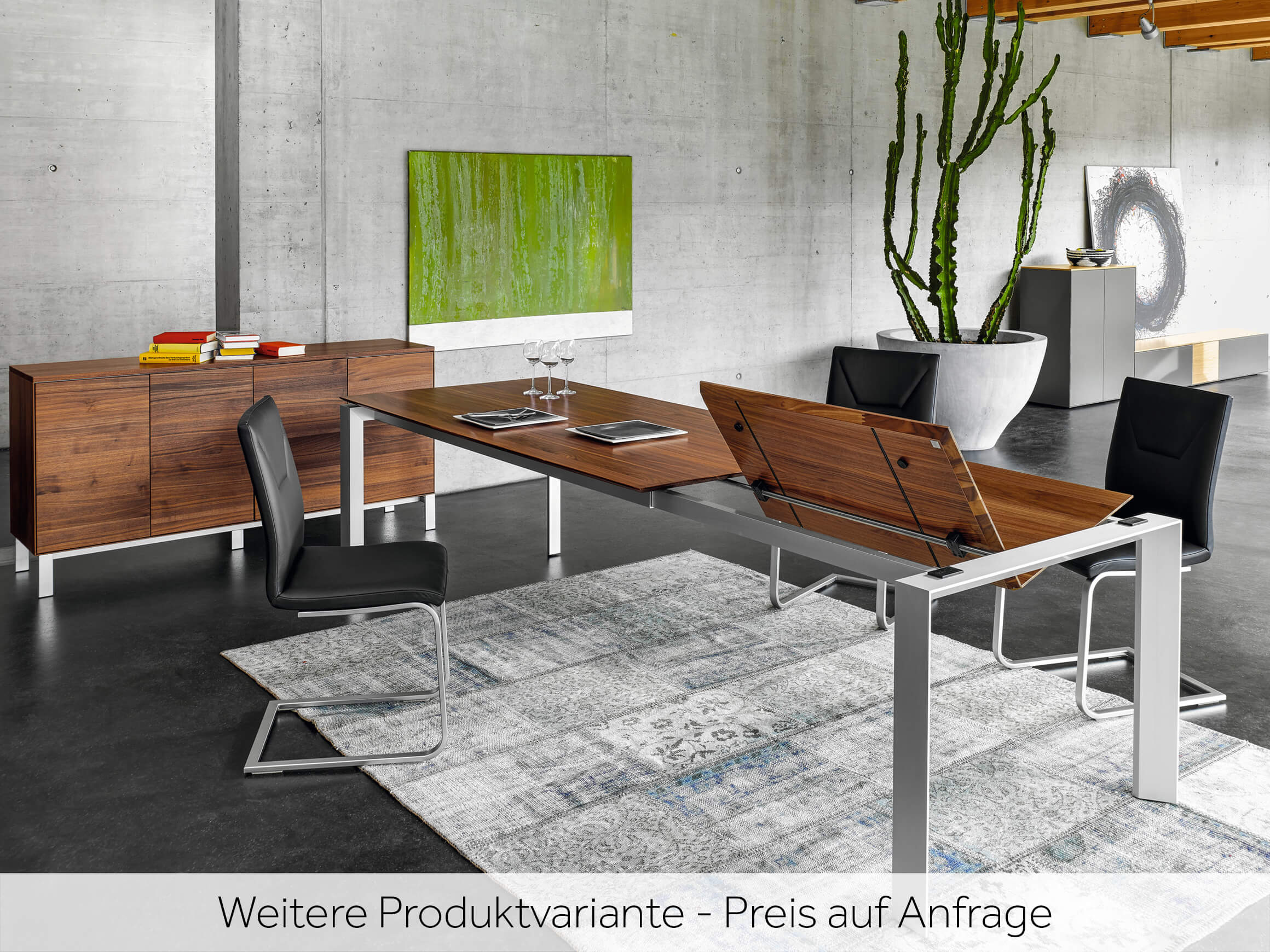 Esstisch Delta Seetal / Tischblattmass (BxT) :200 x 95 cm