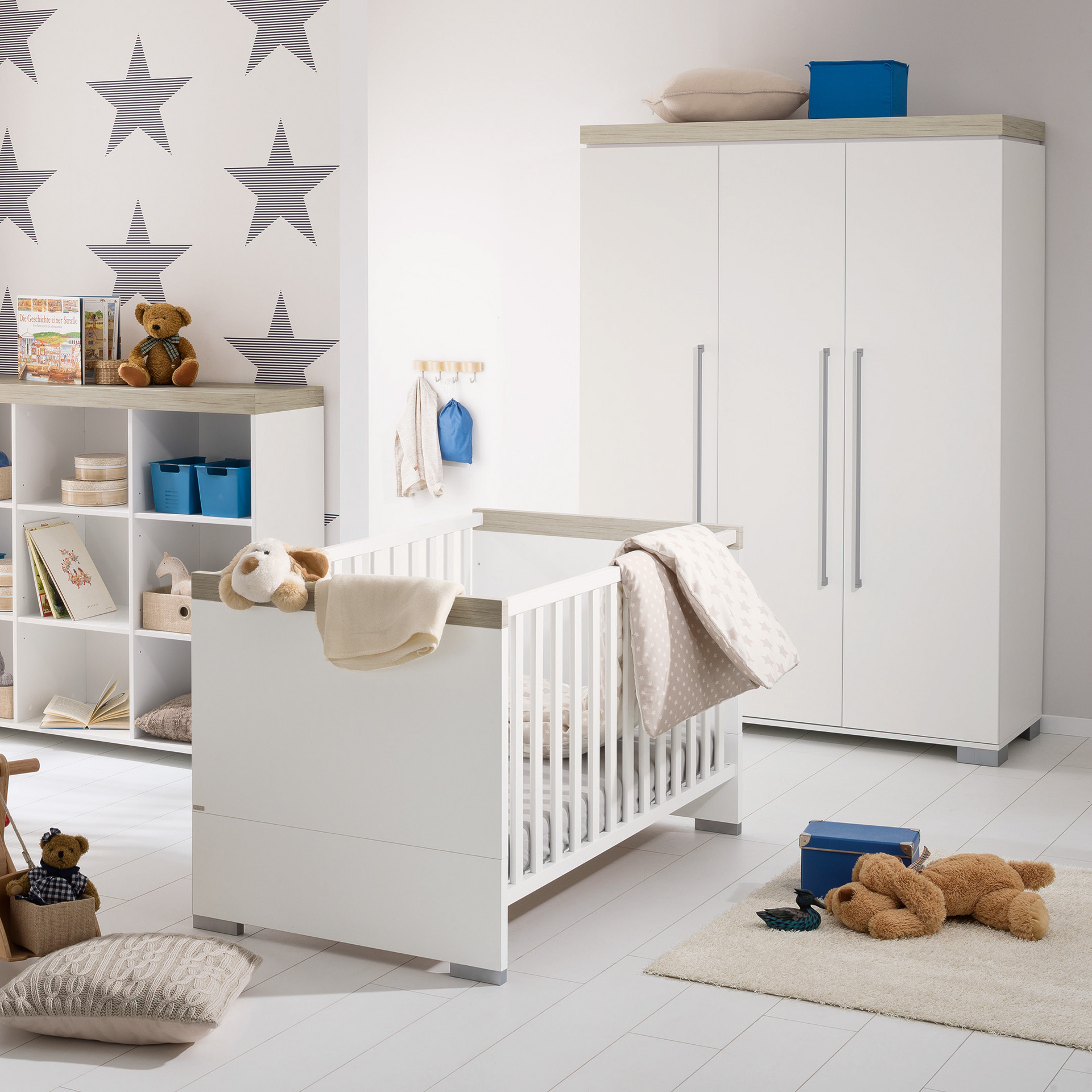 Kleiderschrank Kira von Paidi / Farbe: Eiche-Nautik / Grösse: 56 x 135 cm