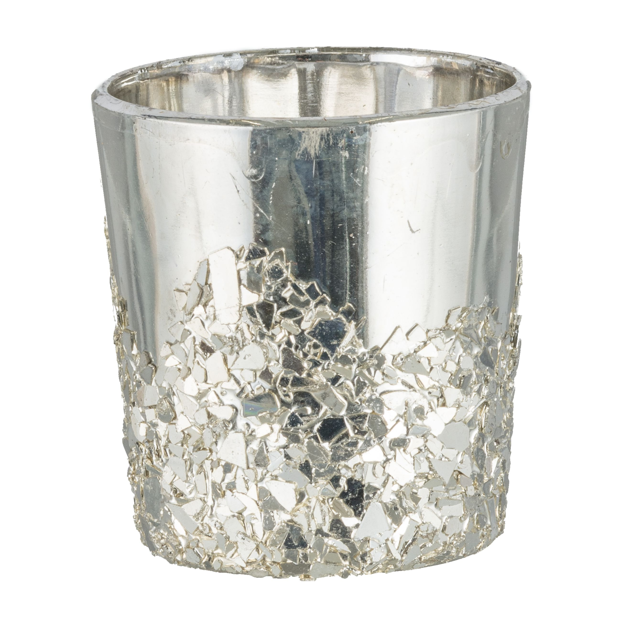 Windlicht Shine, Silber B: 6 cm Gasper