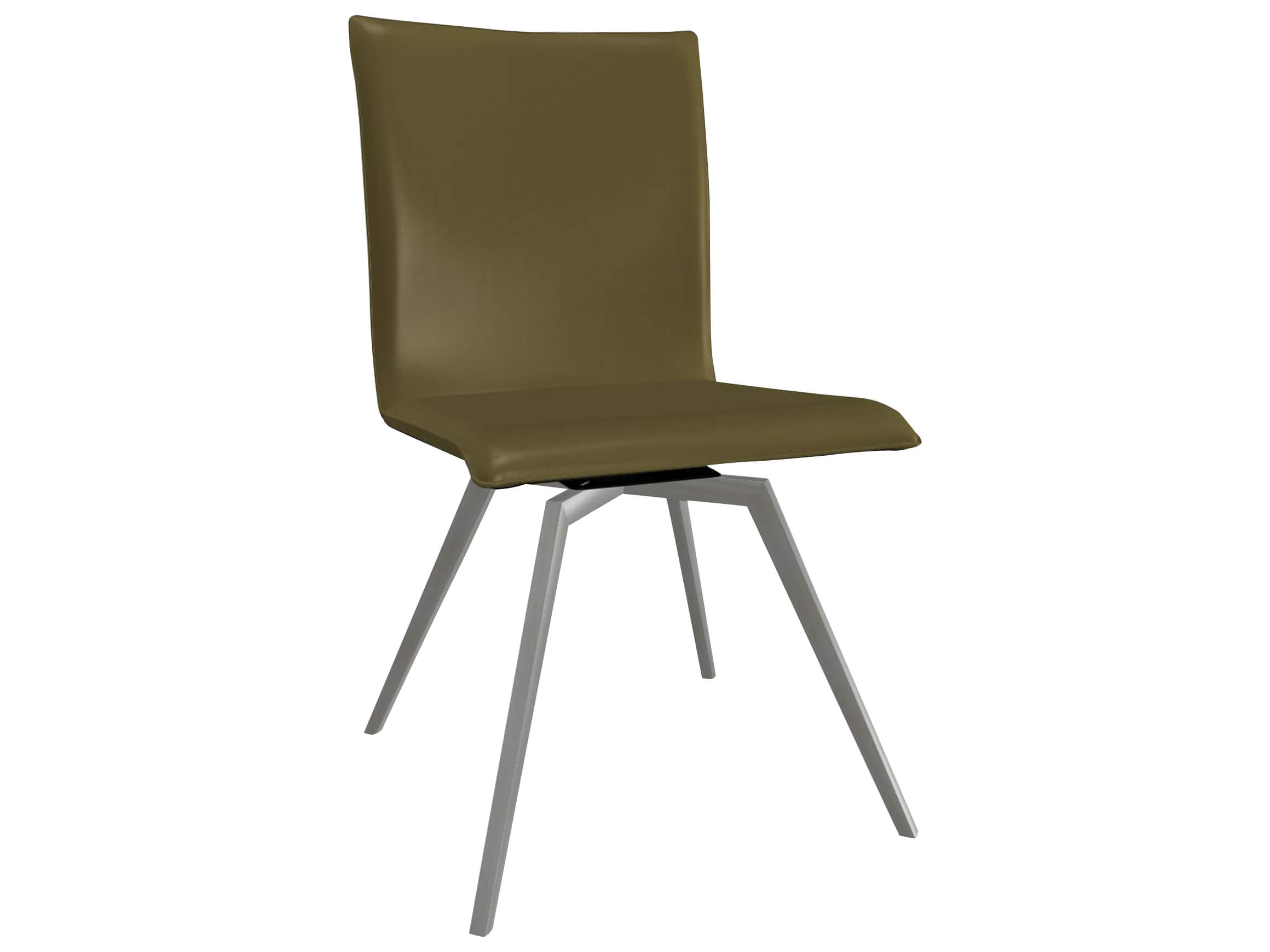Damian swivel chair Trend chairs / Colour: Liver-coloured / Material: Imitation leather