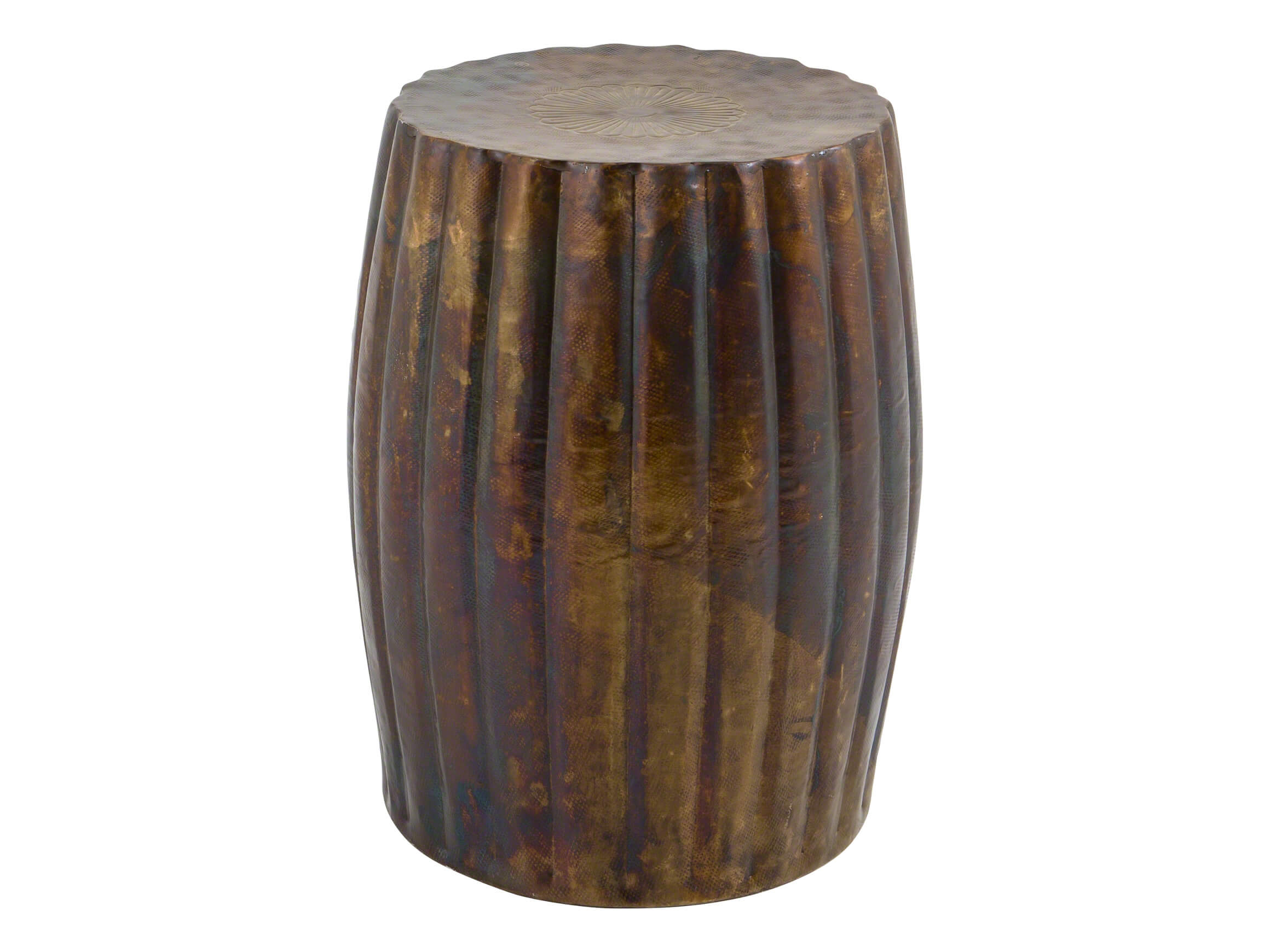 Beistelltisch Madelina, Aluminium, Durchmesser 50 cm h 62 cm