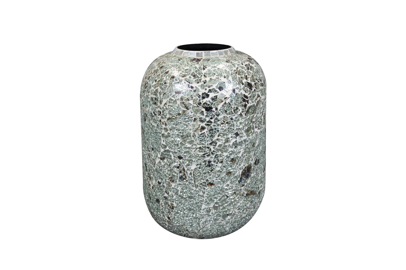 Vase Mosaic Mirror H: 26 cm Decofinder