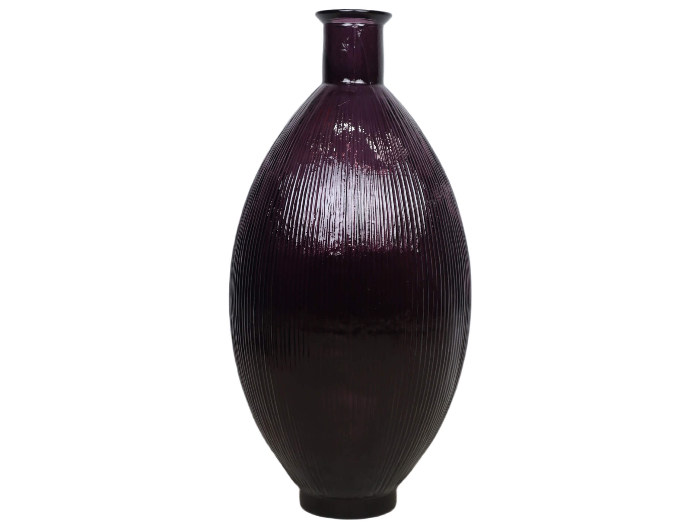 Decofinder Vase Glas Lila H: 59 cm  | Schubiger Möbel