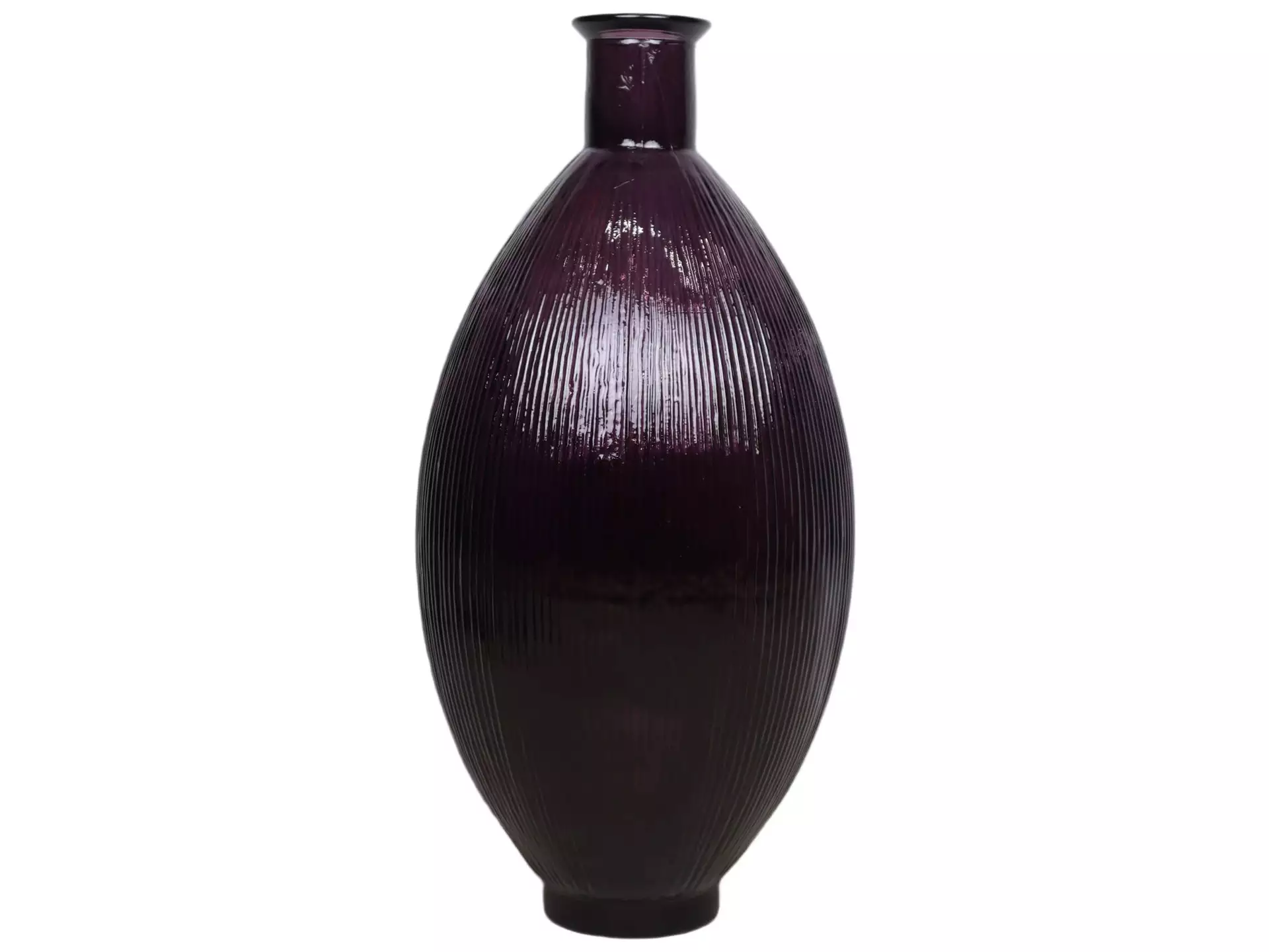 Vase Glas Lila H: 59 cm Decofinder
