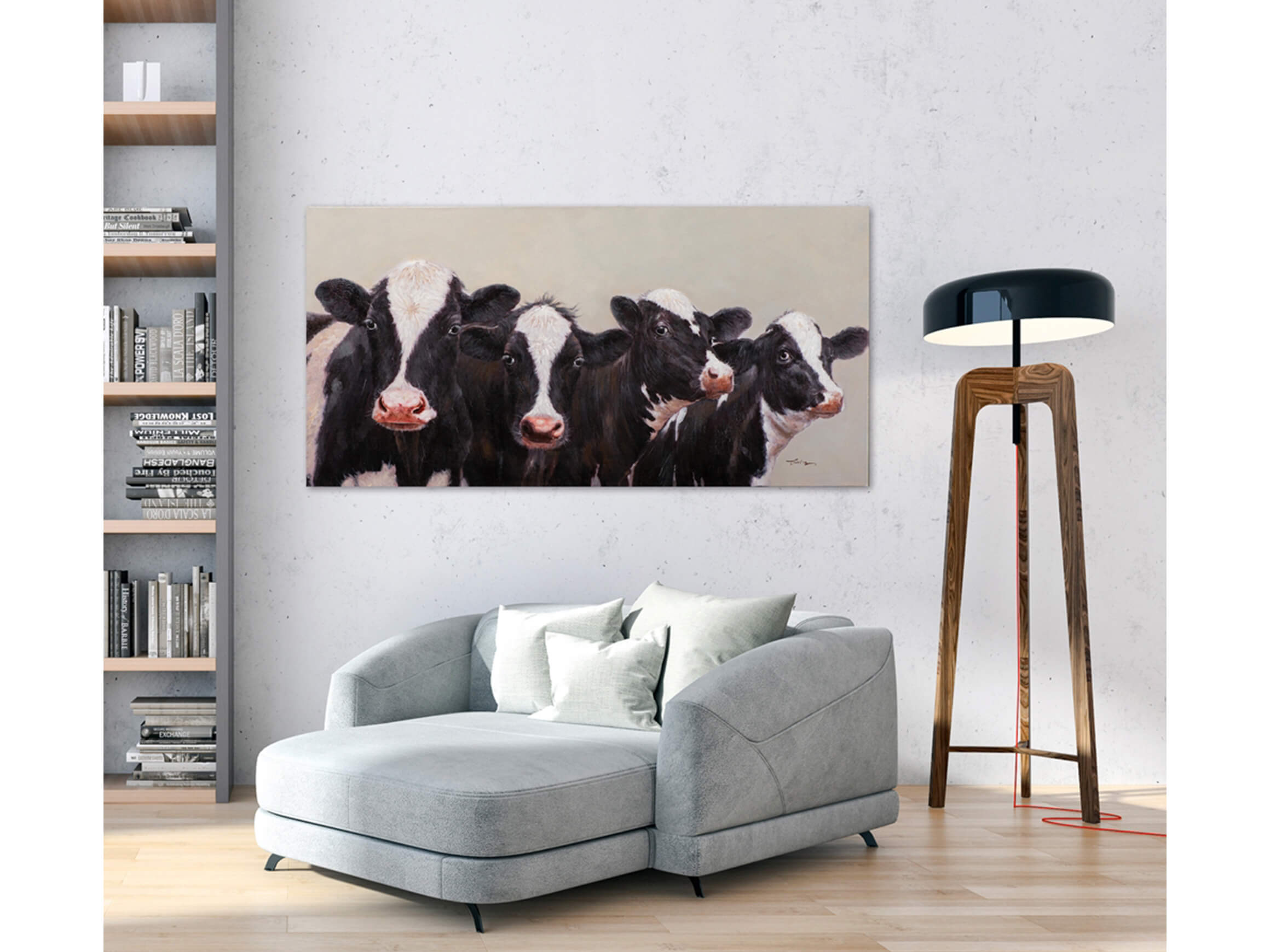 Bild Neugierige Kühe image LAND