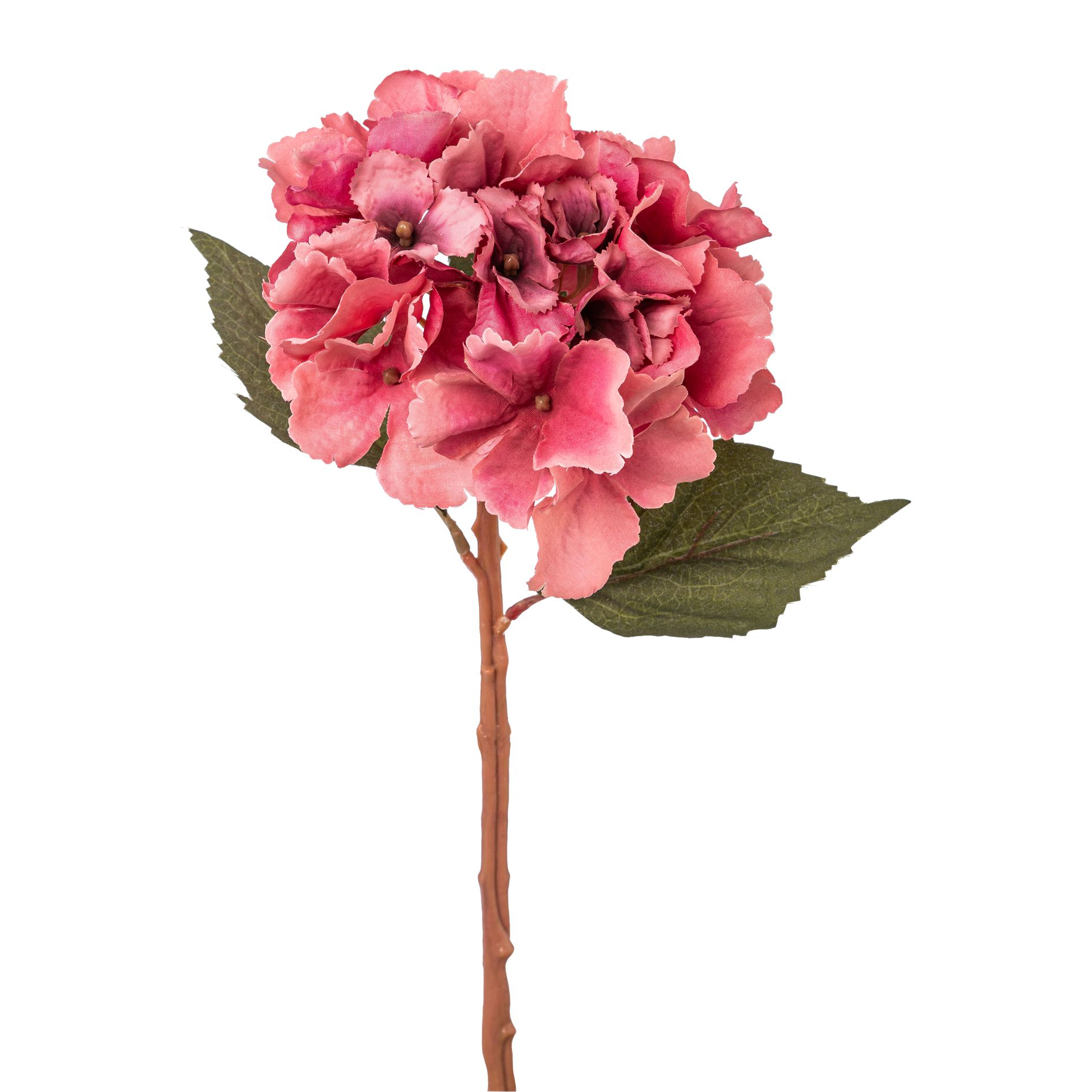 Kunstblume Mini-Hortensie, Fuchsia Gasper / Farbe: Fuchsia