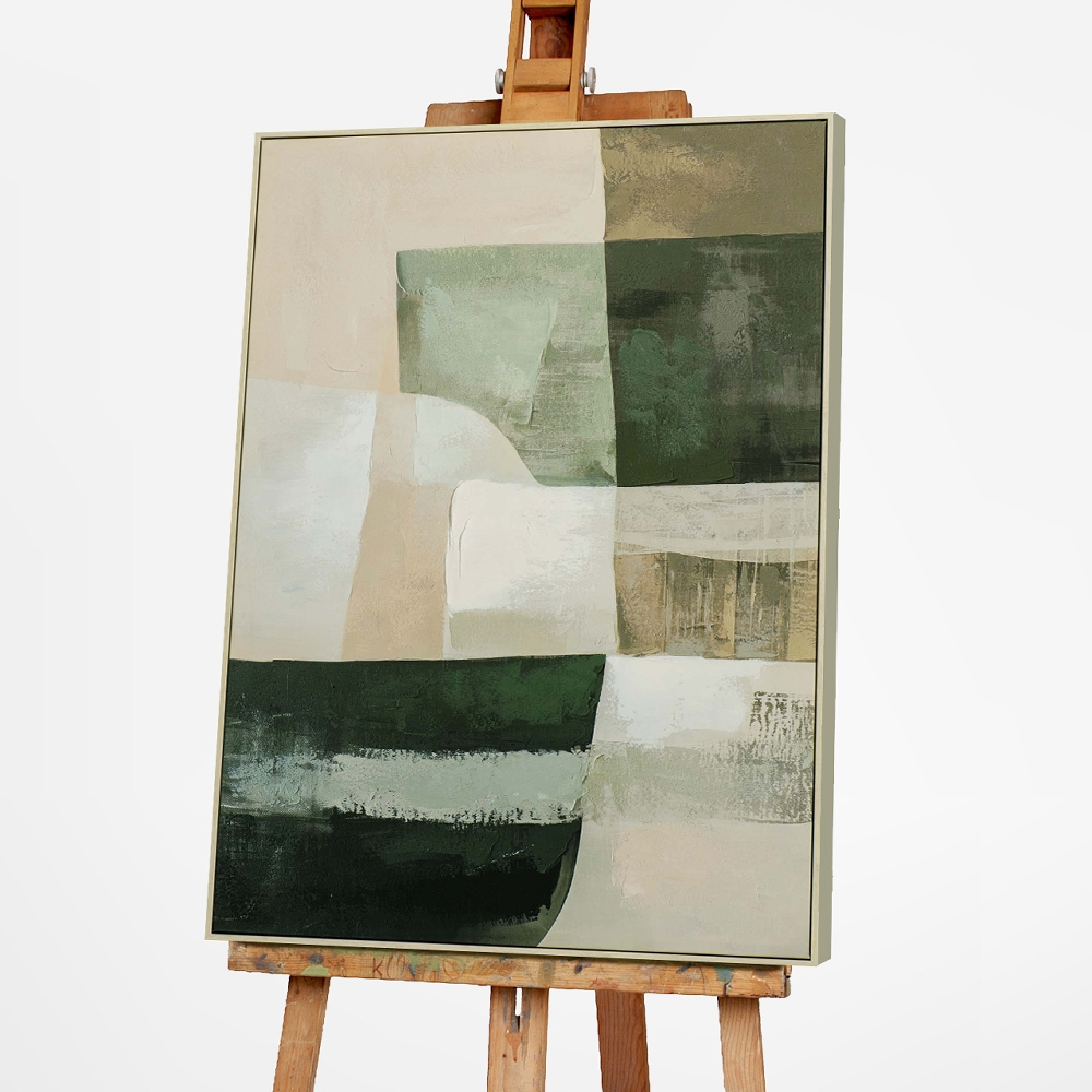 Bild mit Rahmen Green Nature 1 image LAND