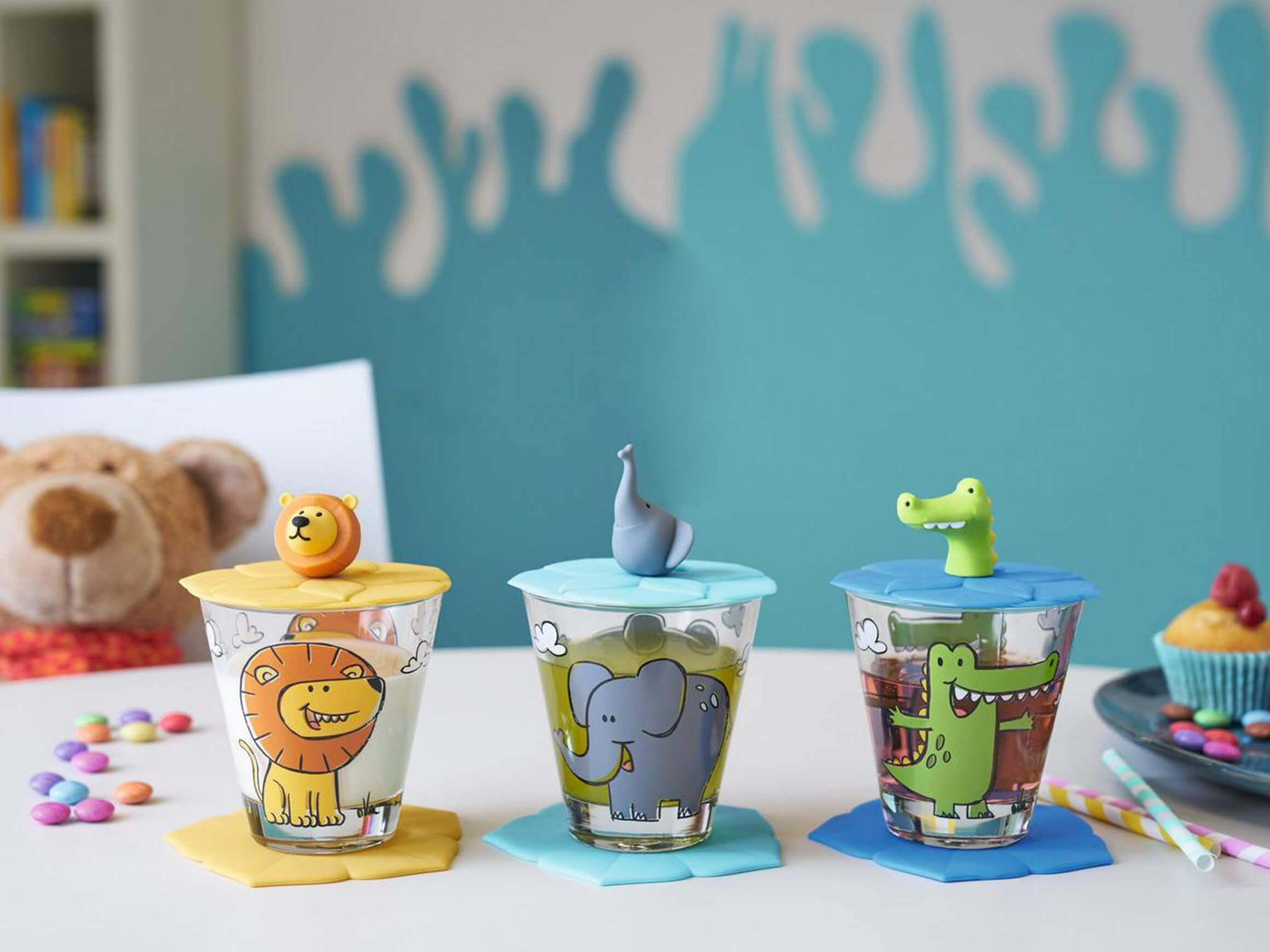 Leonardo Trinkglas Für Kinder Bambini Junge-Set, 3 Stück