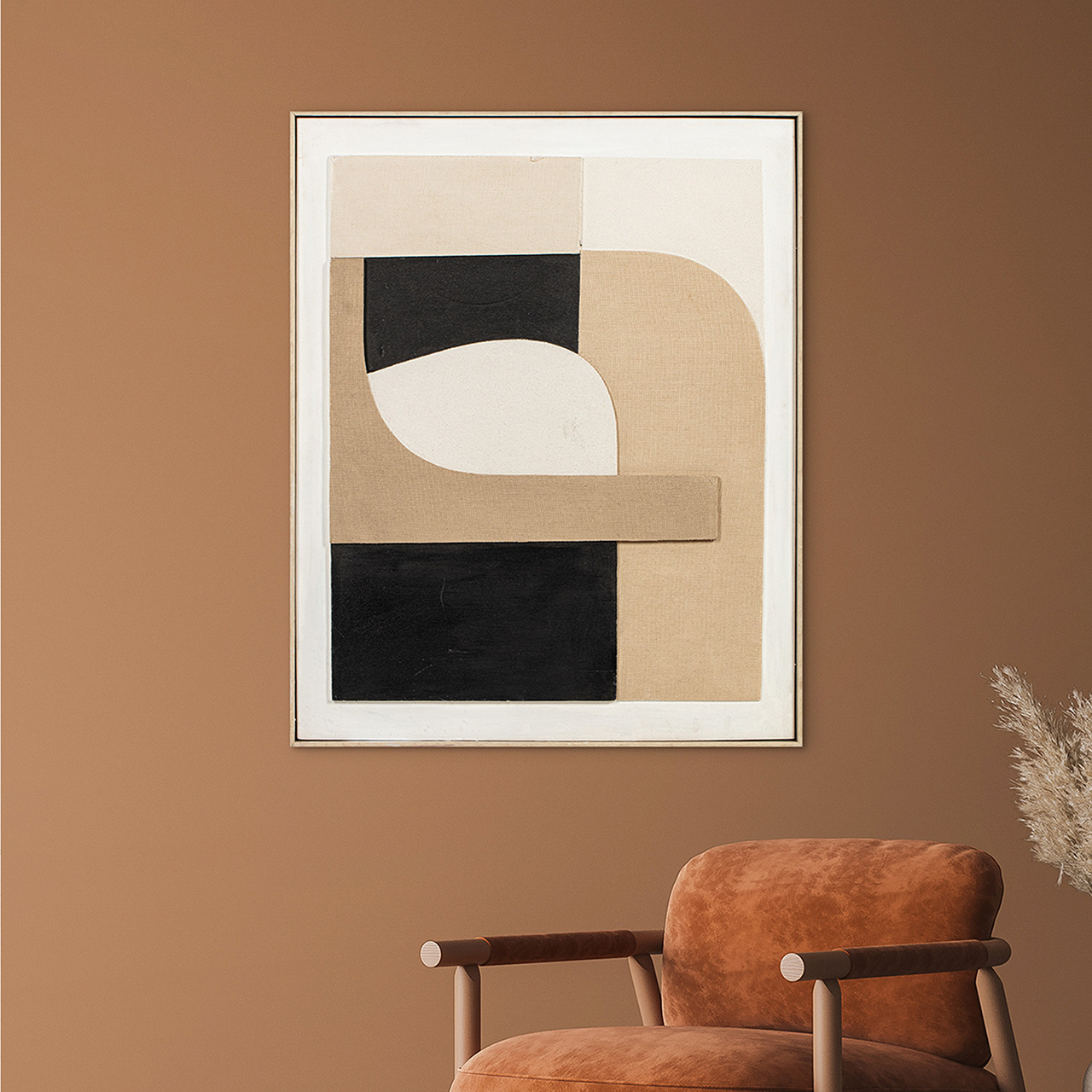Gemälde Natural Geometric Shapes image LAND
