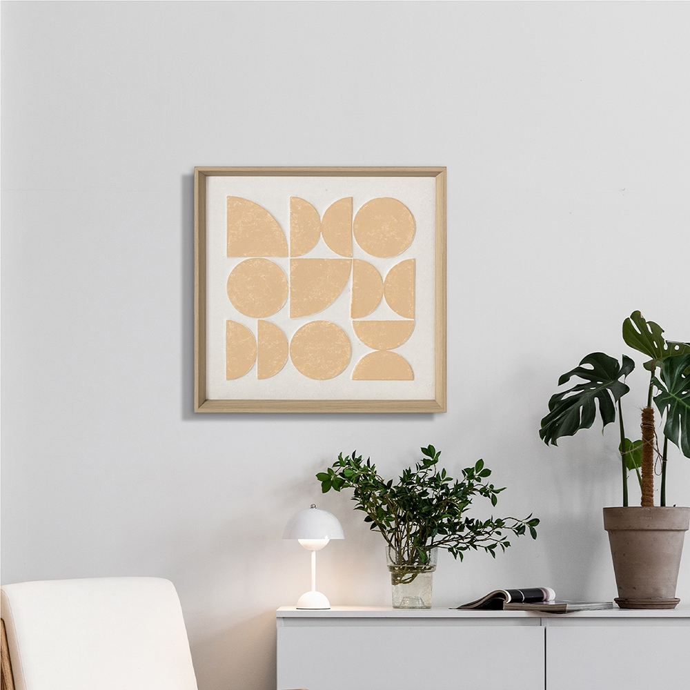 Gemälde-Golden Geometry-image LAND