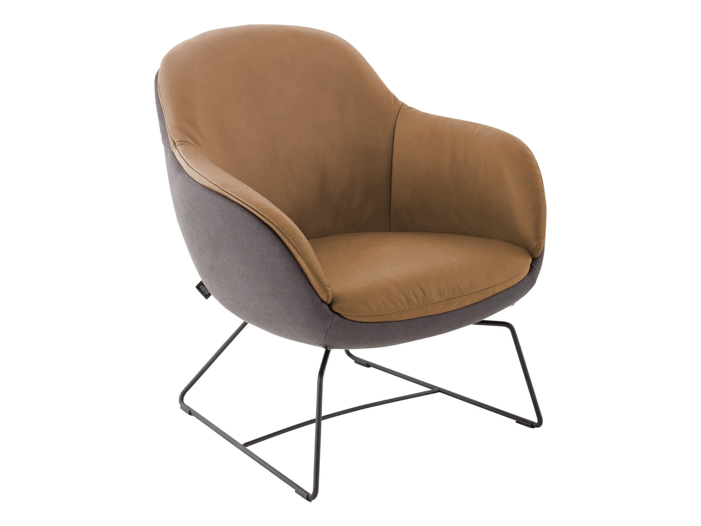 Sessel Glove Candy/ Farbe: Dark Grey / Masse (BxT) :78x80 cm