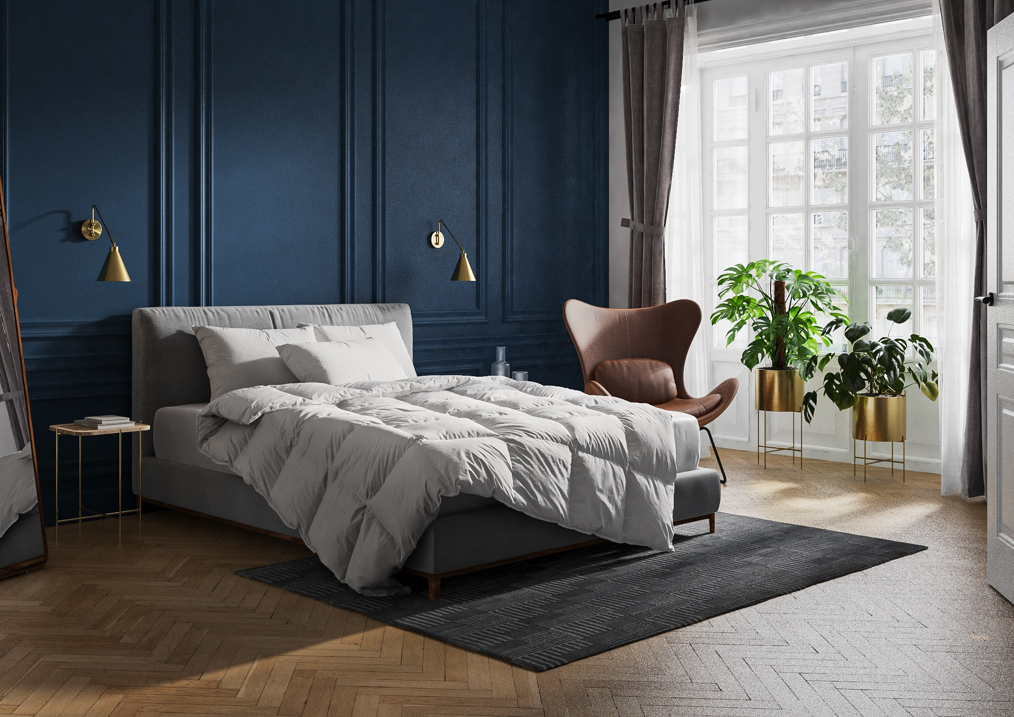 Ganzjahresduvet Luzern 100 Billerbeck / Farbe: Weiss / Material: